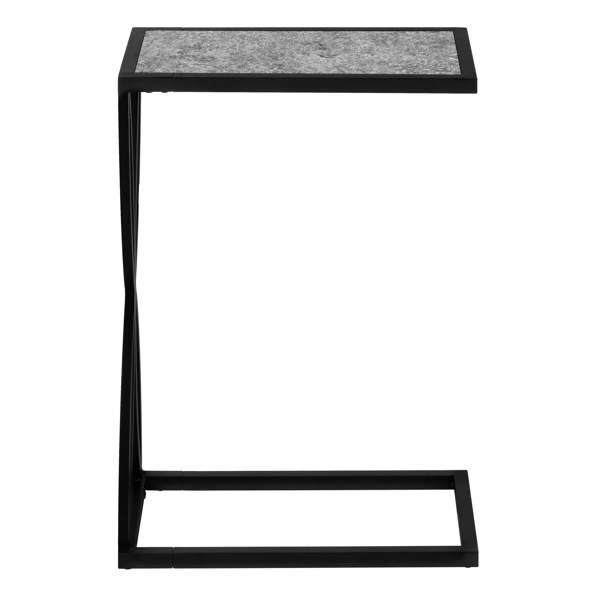Accent Table C - Shaped, Modern - Gray - Image 4