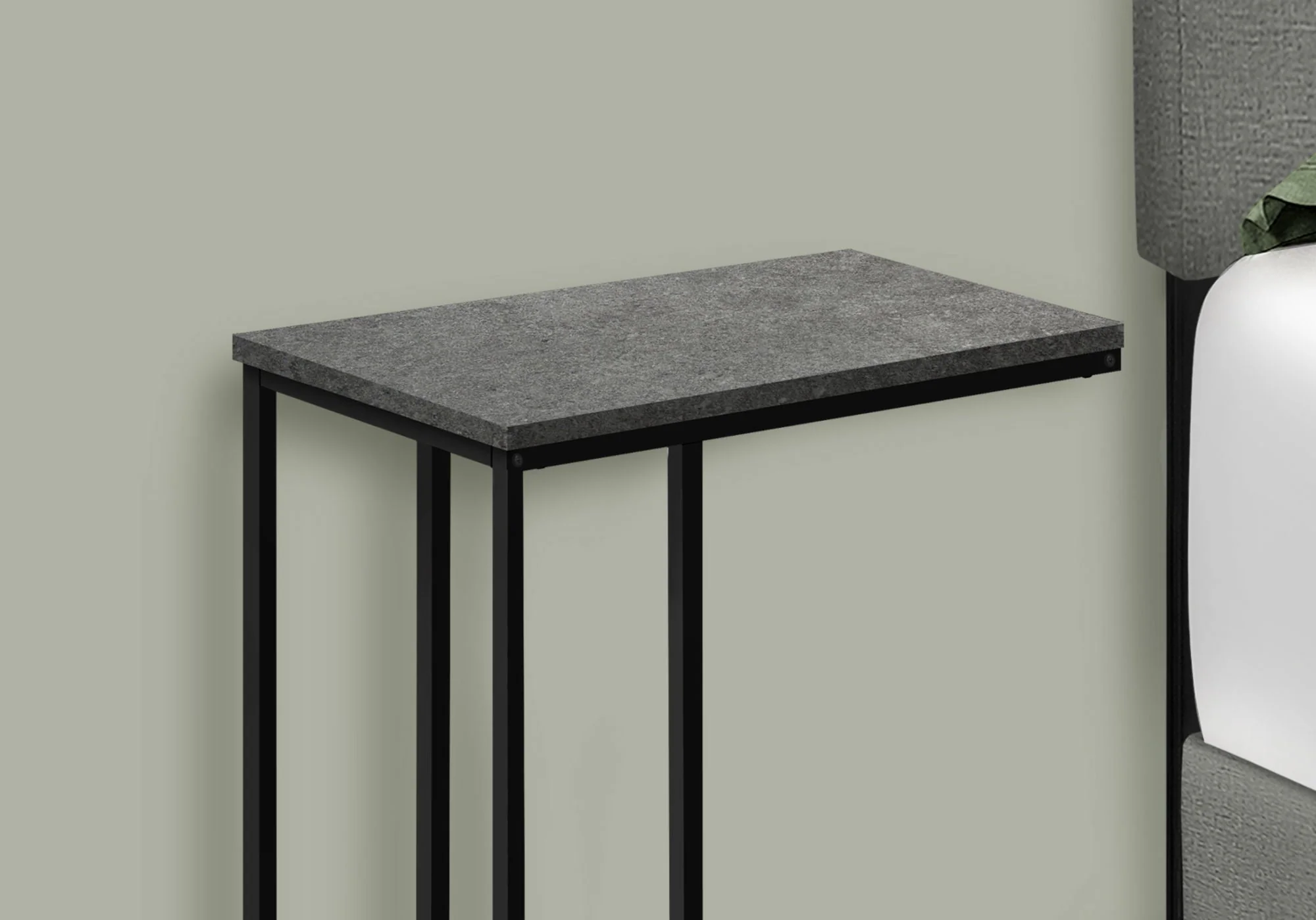 Accent Table, C-Shaped, Space-Saving Functionality - Image 13
