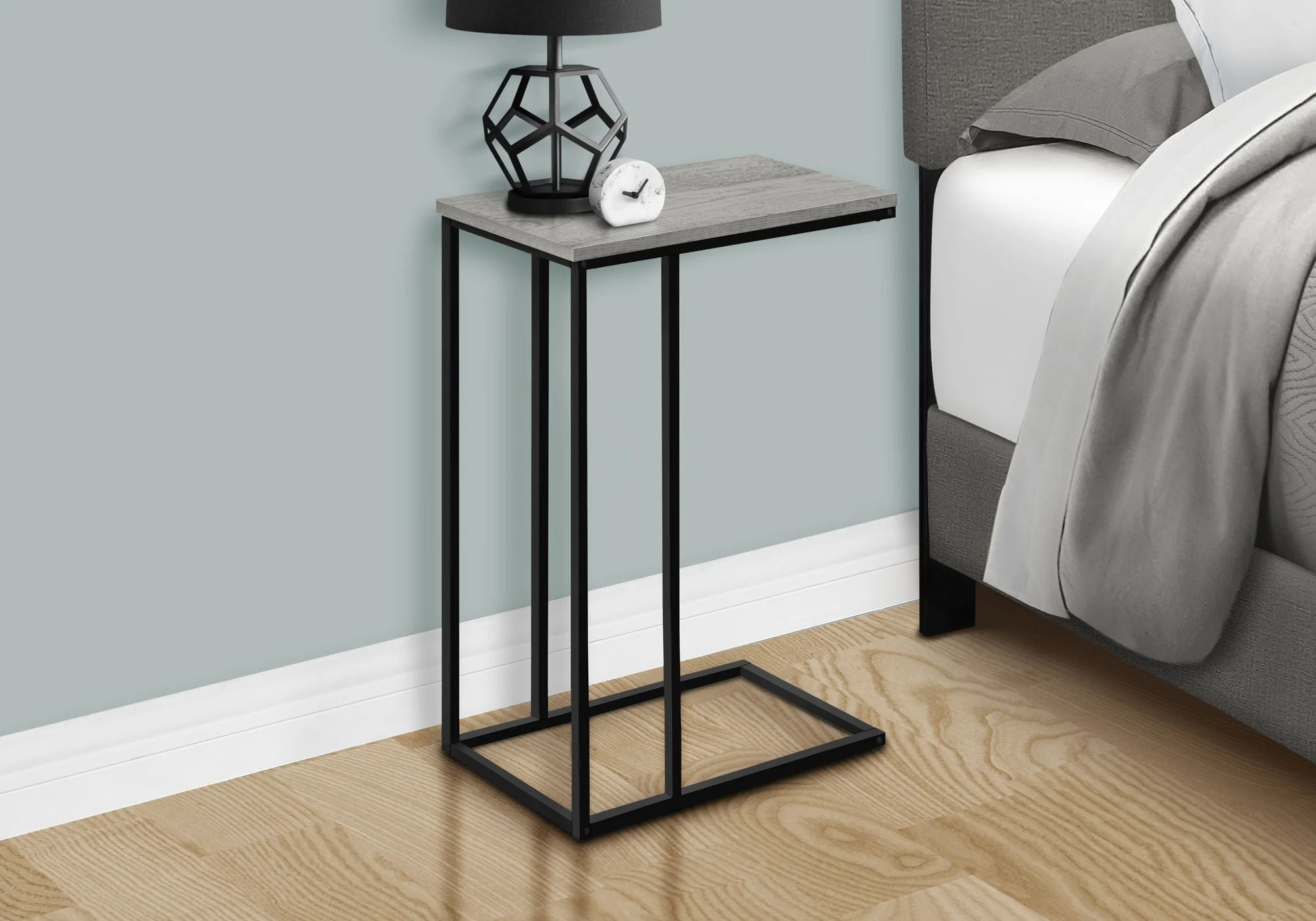 Accent Table, C-Shaped, Space-Saving Functionality - Image 21