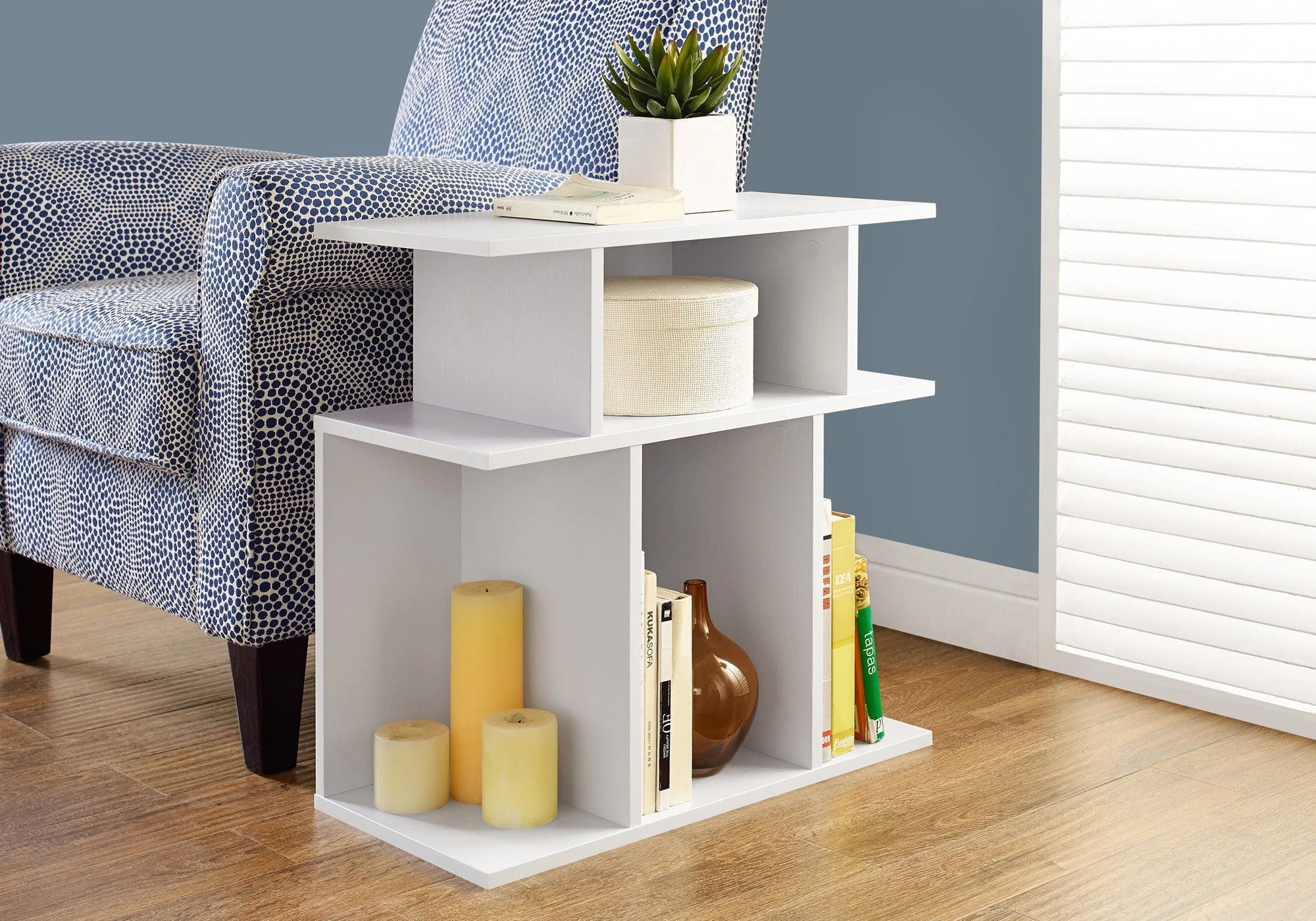 Accent Table, Side Contemporary Design - Image 2