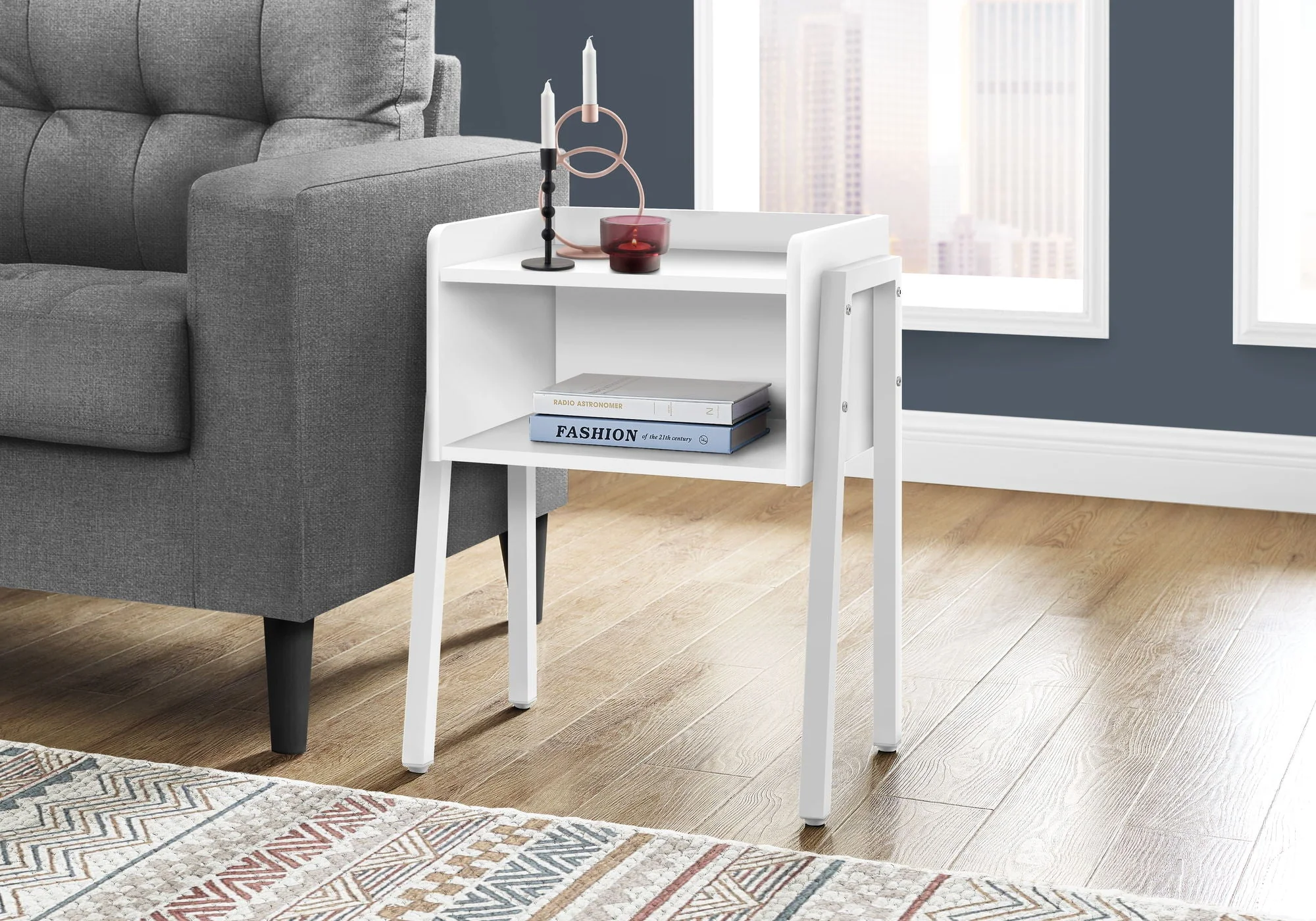 Accent Table Side Contemporary & Modern Design - Image 3
