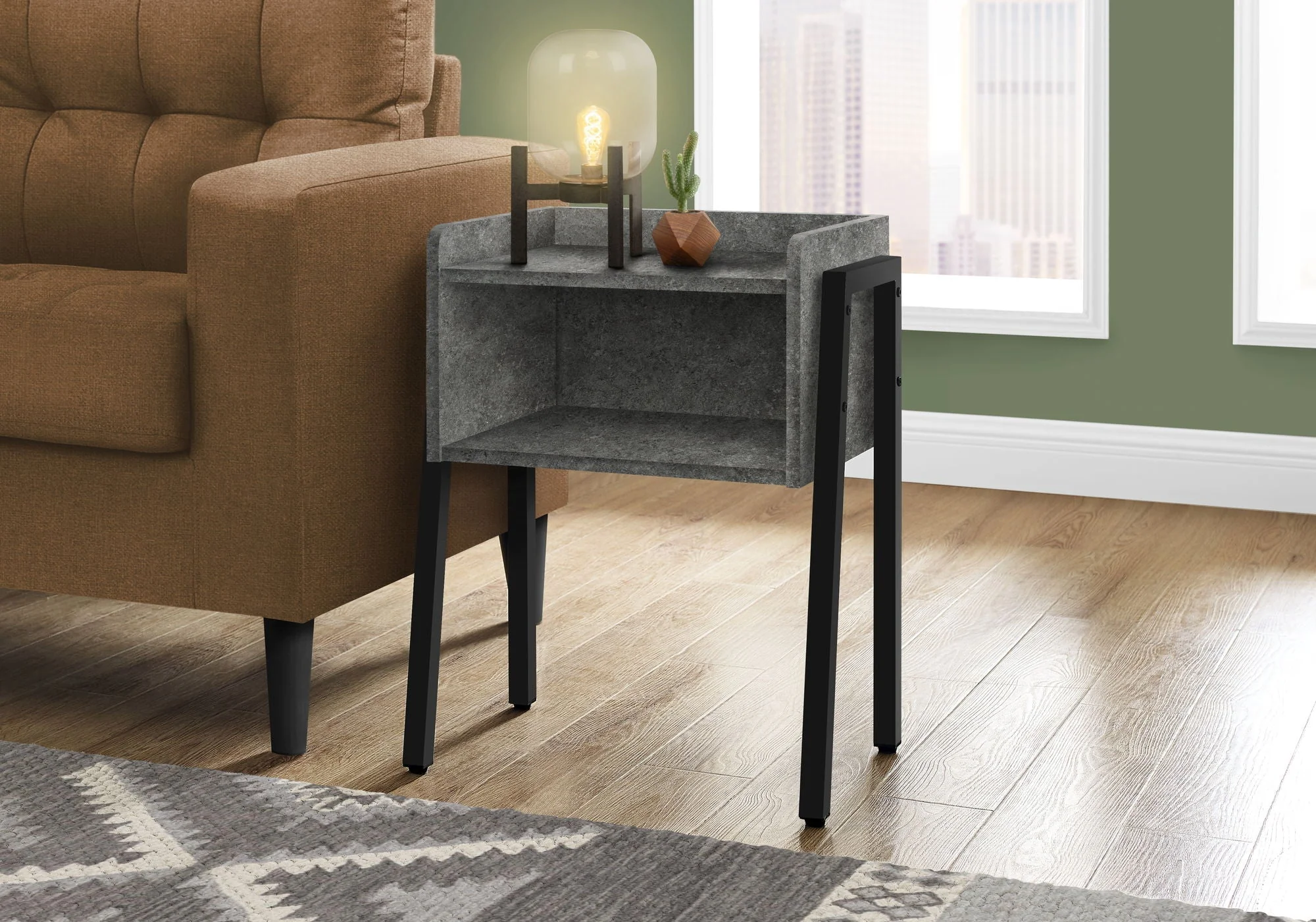 Accent Table Side Contemporary & Modern Design - Image 6