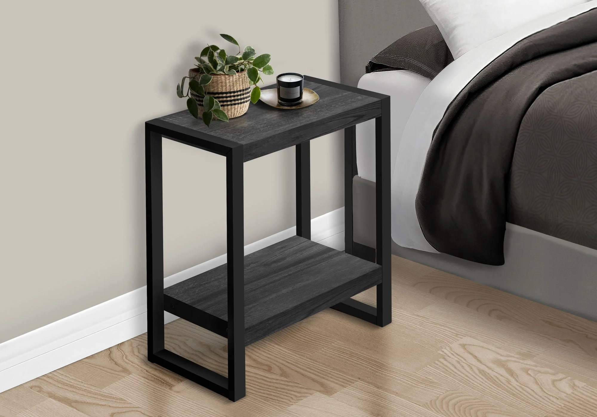 Accent Table, Side Industrial Flexible Placement - Image 10