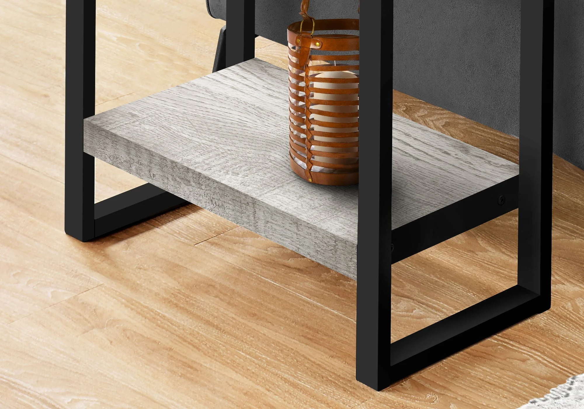 Accent Table, Side Industrial Flexible Placement - Image 11