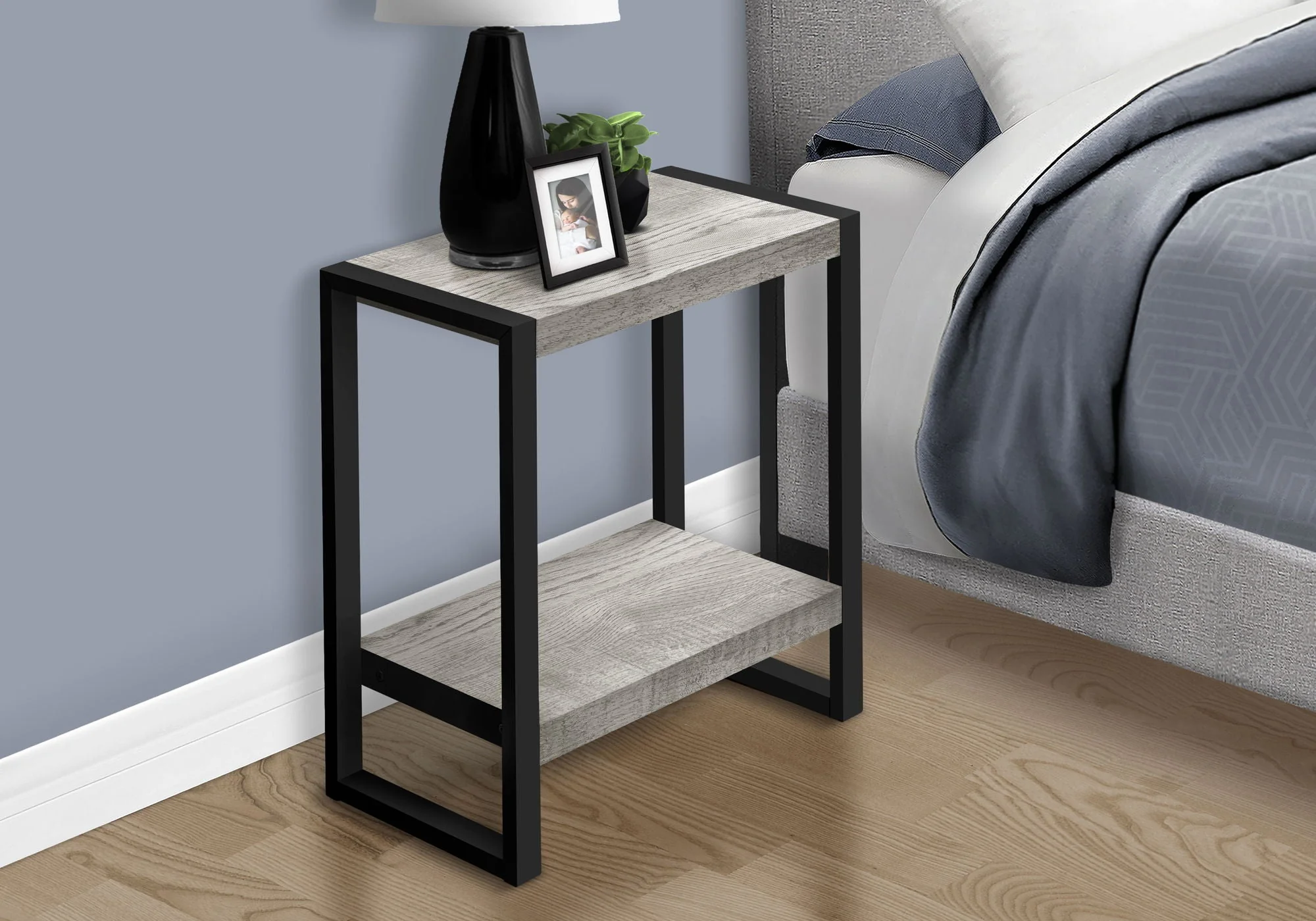 Accent Table, Side Industrial Flexible Placement - Image 7