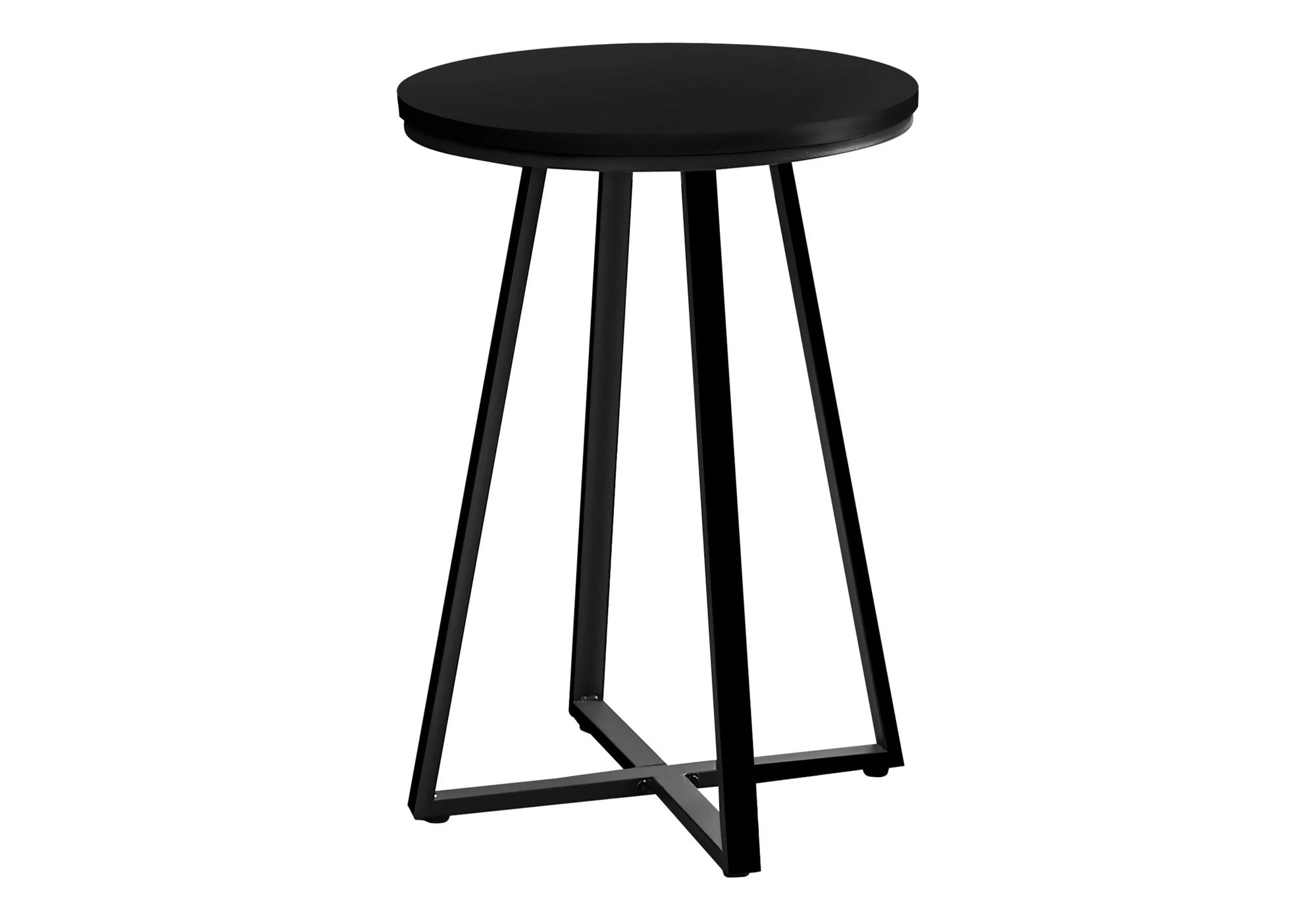 Accent Table, Side, Round Contemporary & Modern Modern Design - Image 7