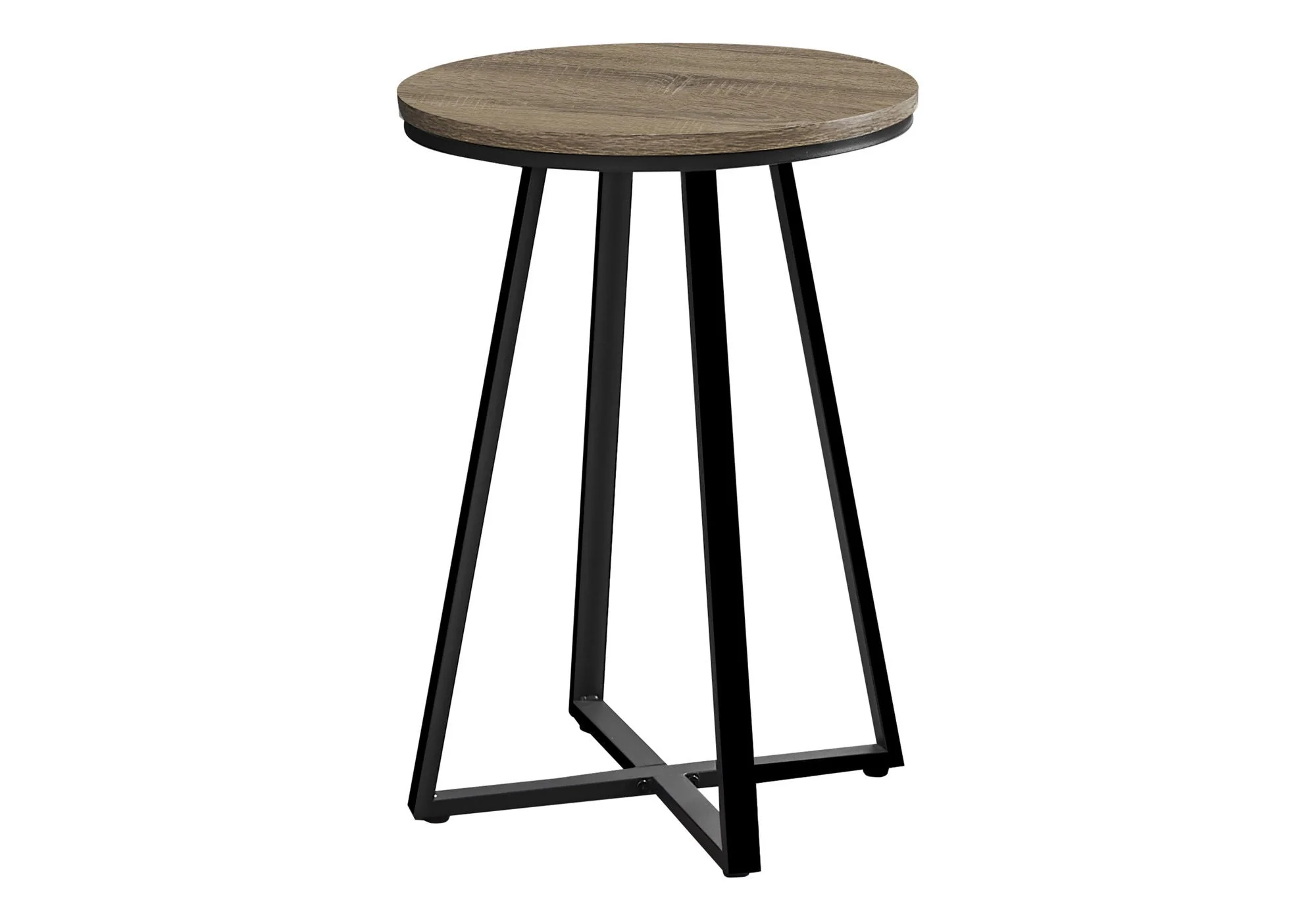 Accent Table, Side, Round Contemporary & Modern Modern Design - Image 8