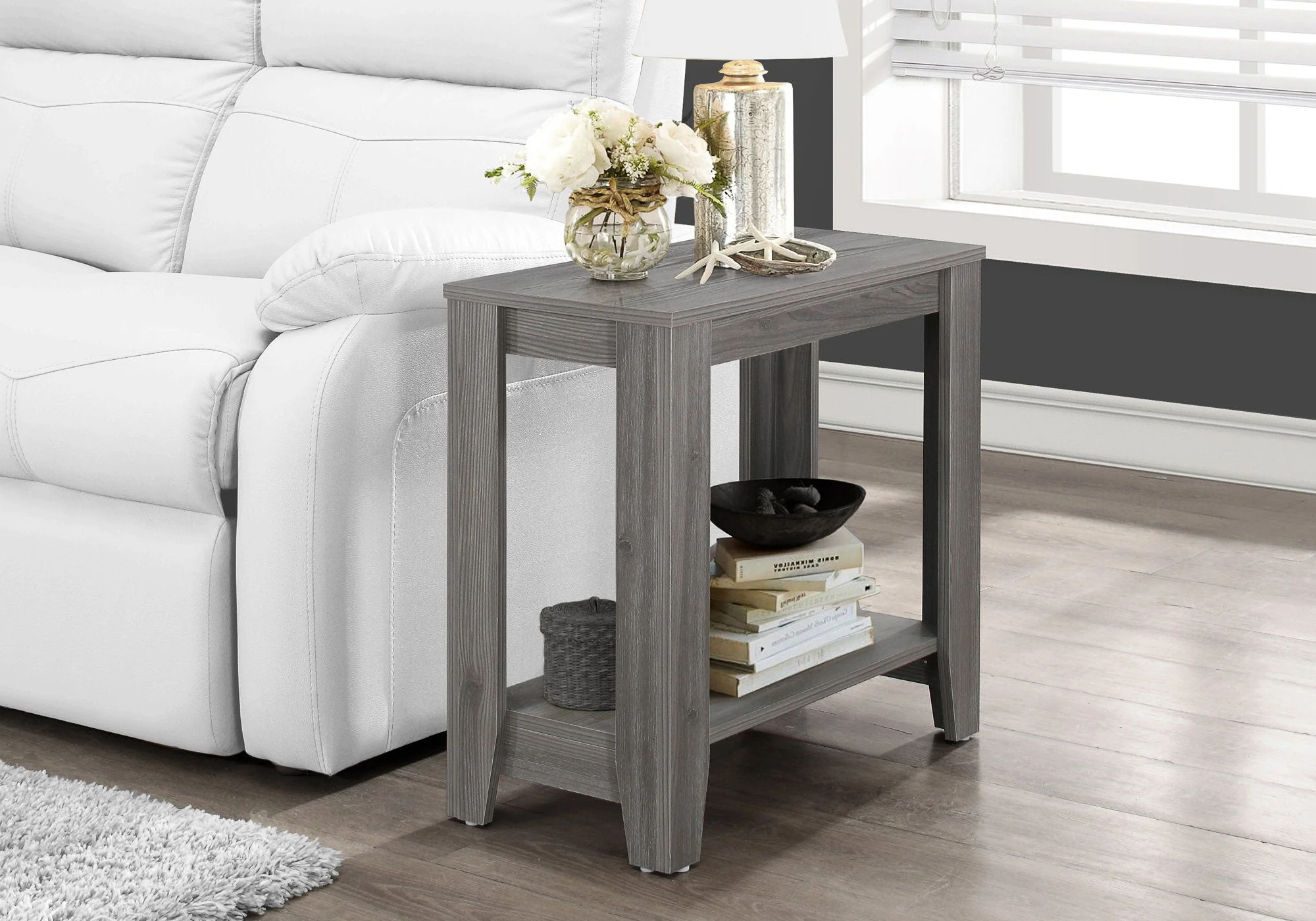 Accent Table, Side Transitional, Elegant Design - Image 2