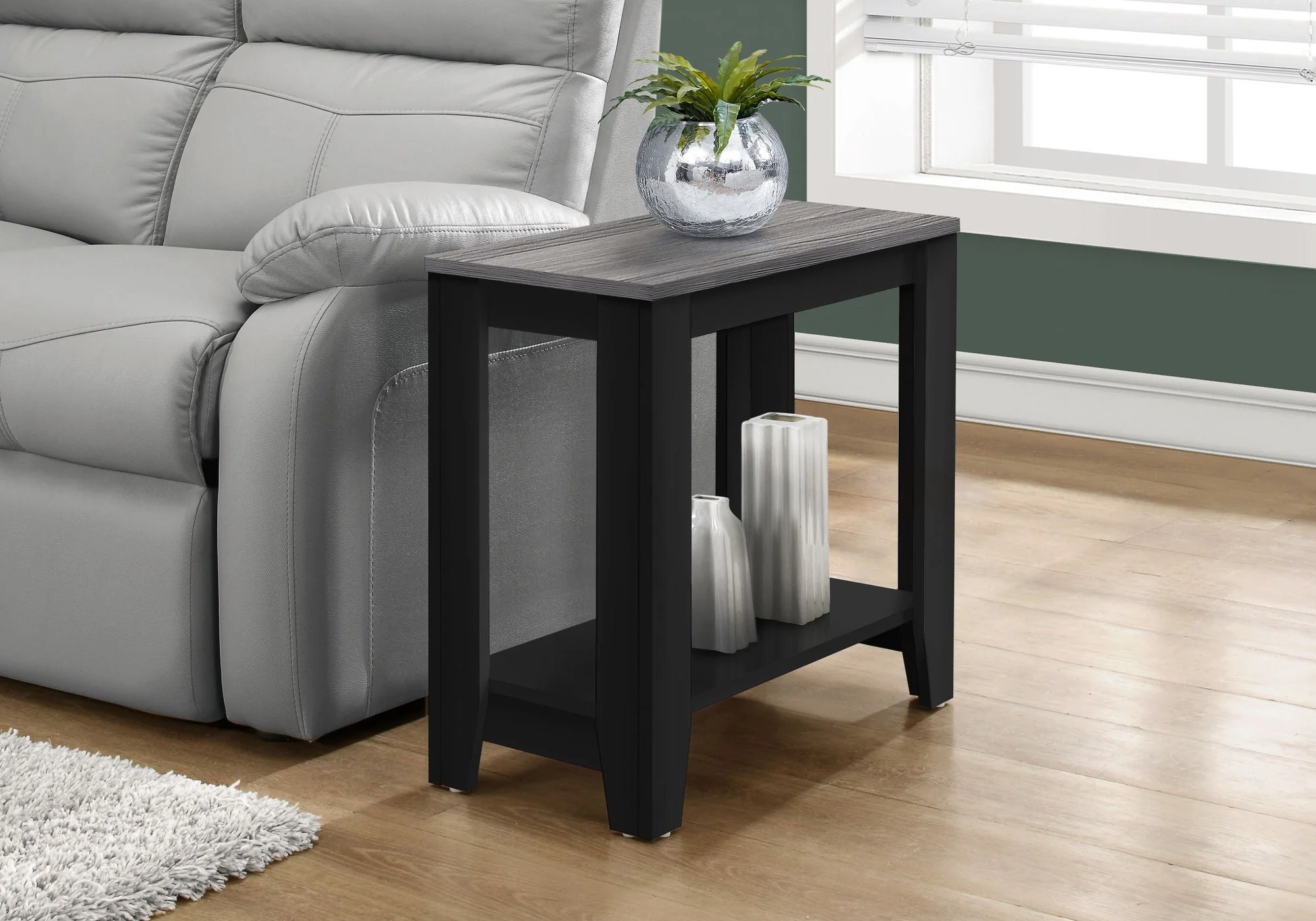 Accent Table, Side Transitional, Elegant Design - Image 3