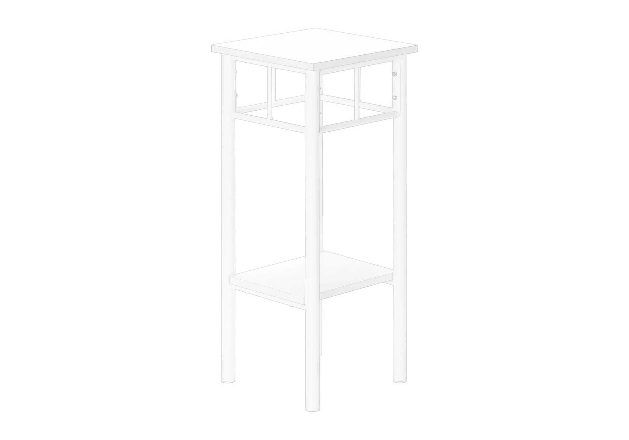 Accent Table, Square, Contemporary & Modern Design - Image 6