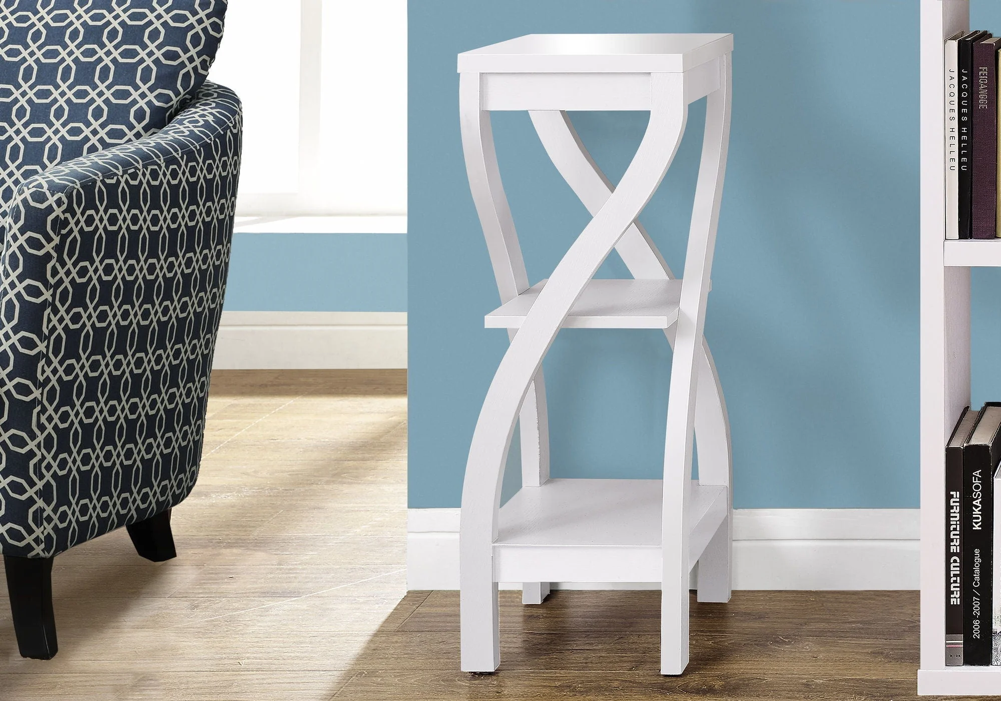 Accent Table Versatile Usage, Square, Contemporary & Modern - Image 2