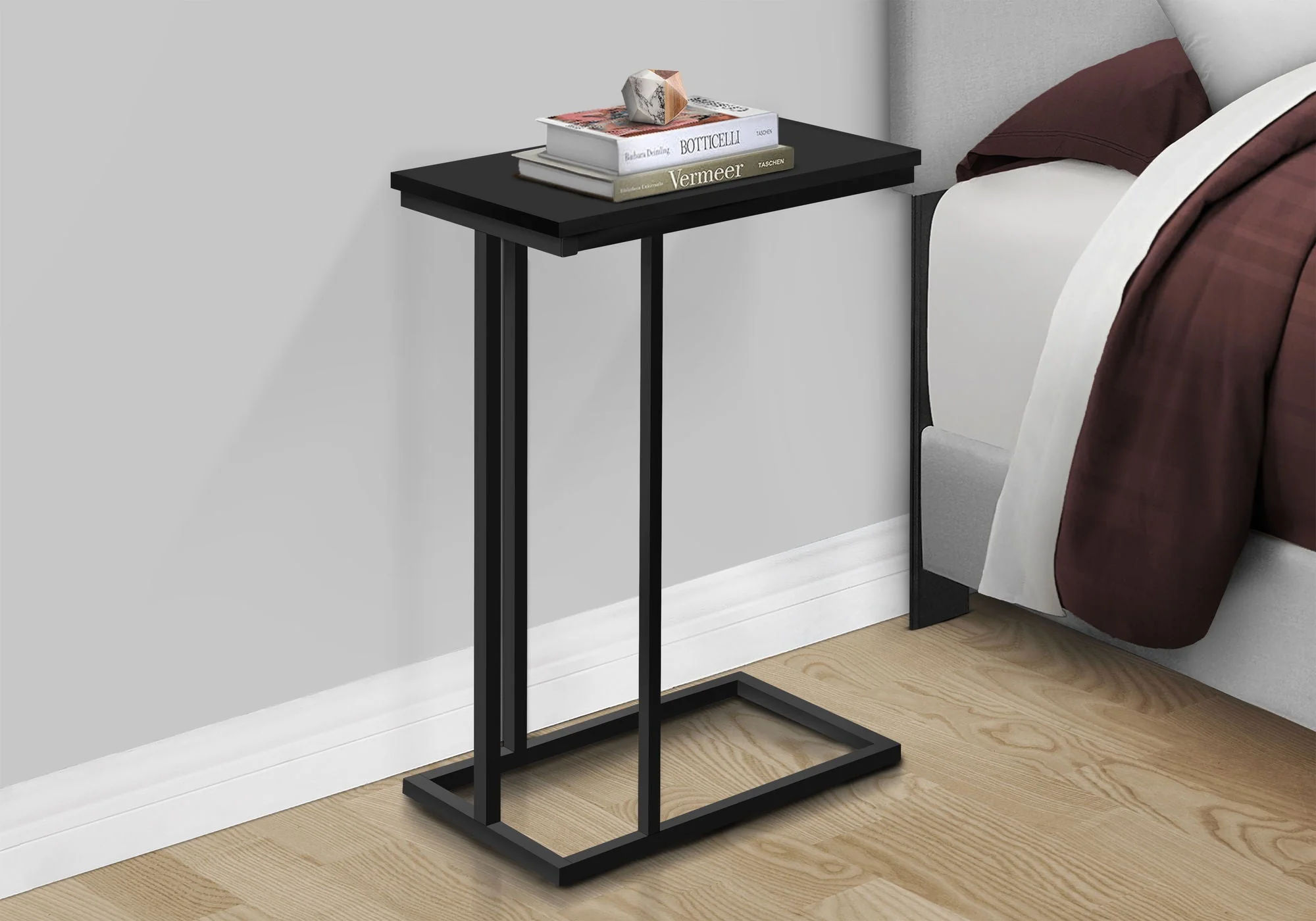 Accent Table Versatile Use, C - Shaped, Contemporary & Modern - Image 8