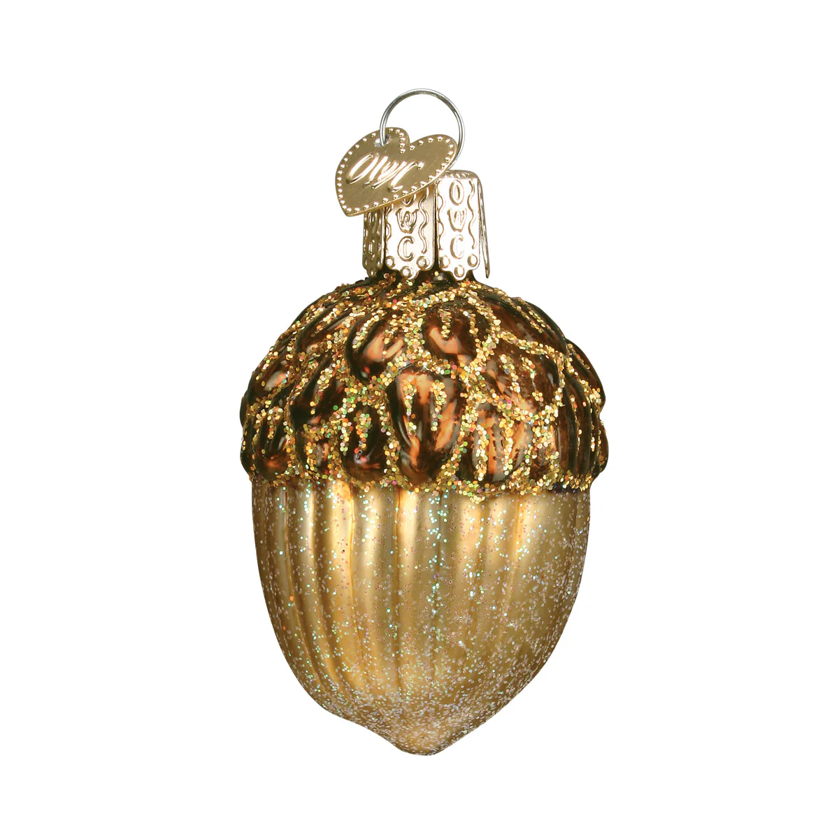 Acorn Ornament Glass Christmas Tree Decoration - Image 2