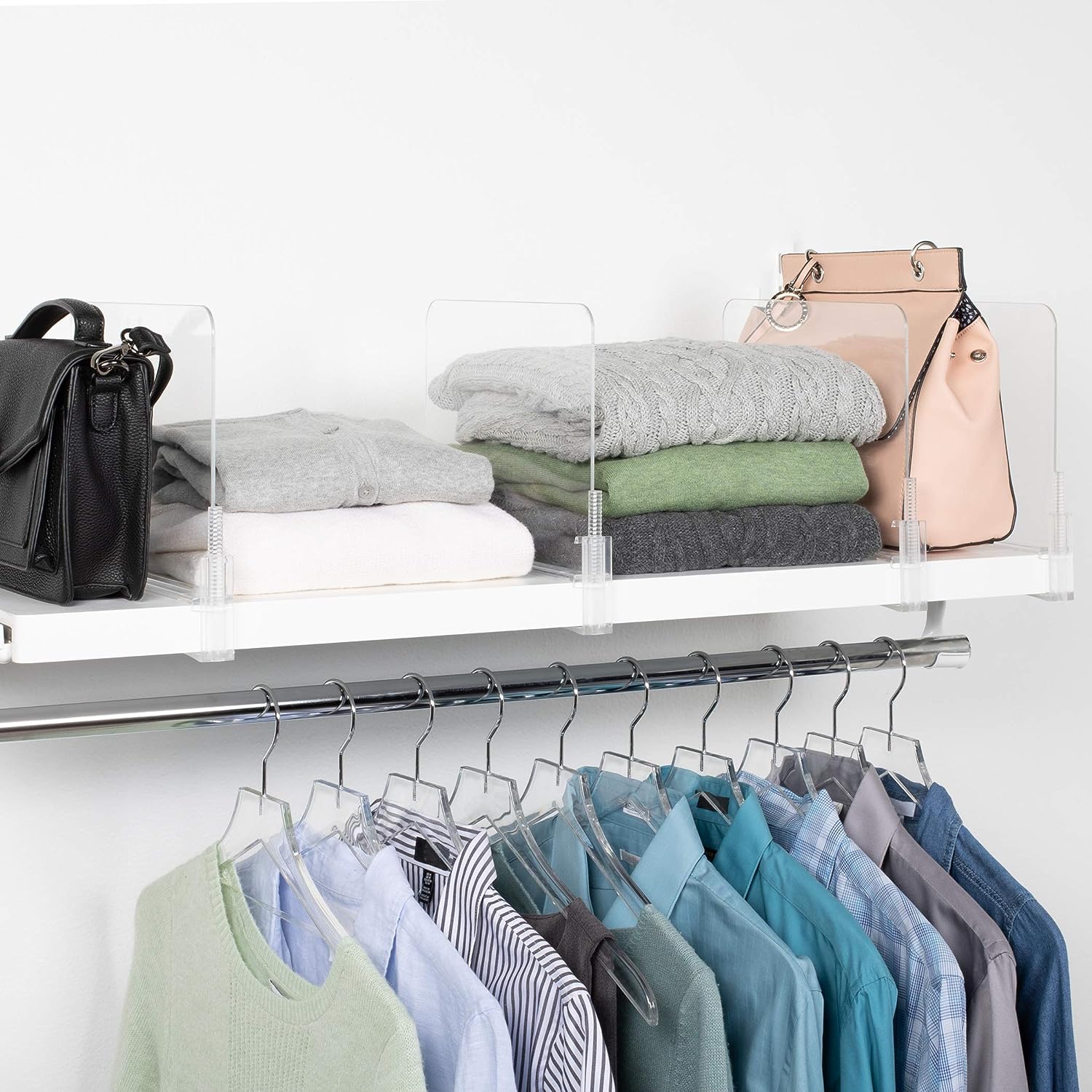 Acrylic Closet Shelf Divider and Separator - Image 6