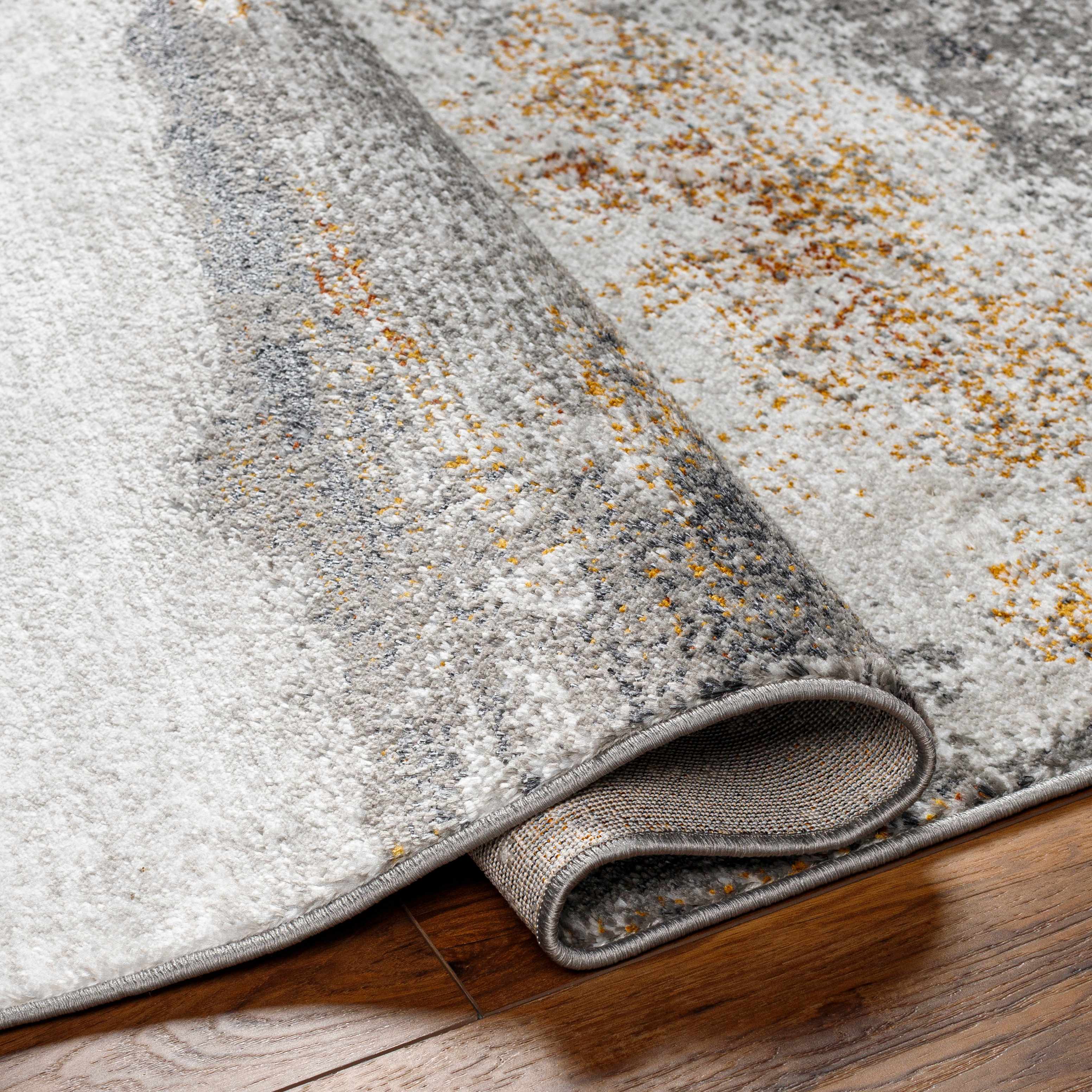 Adam Gray Abstract Area Rug - Clearance - Image 5