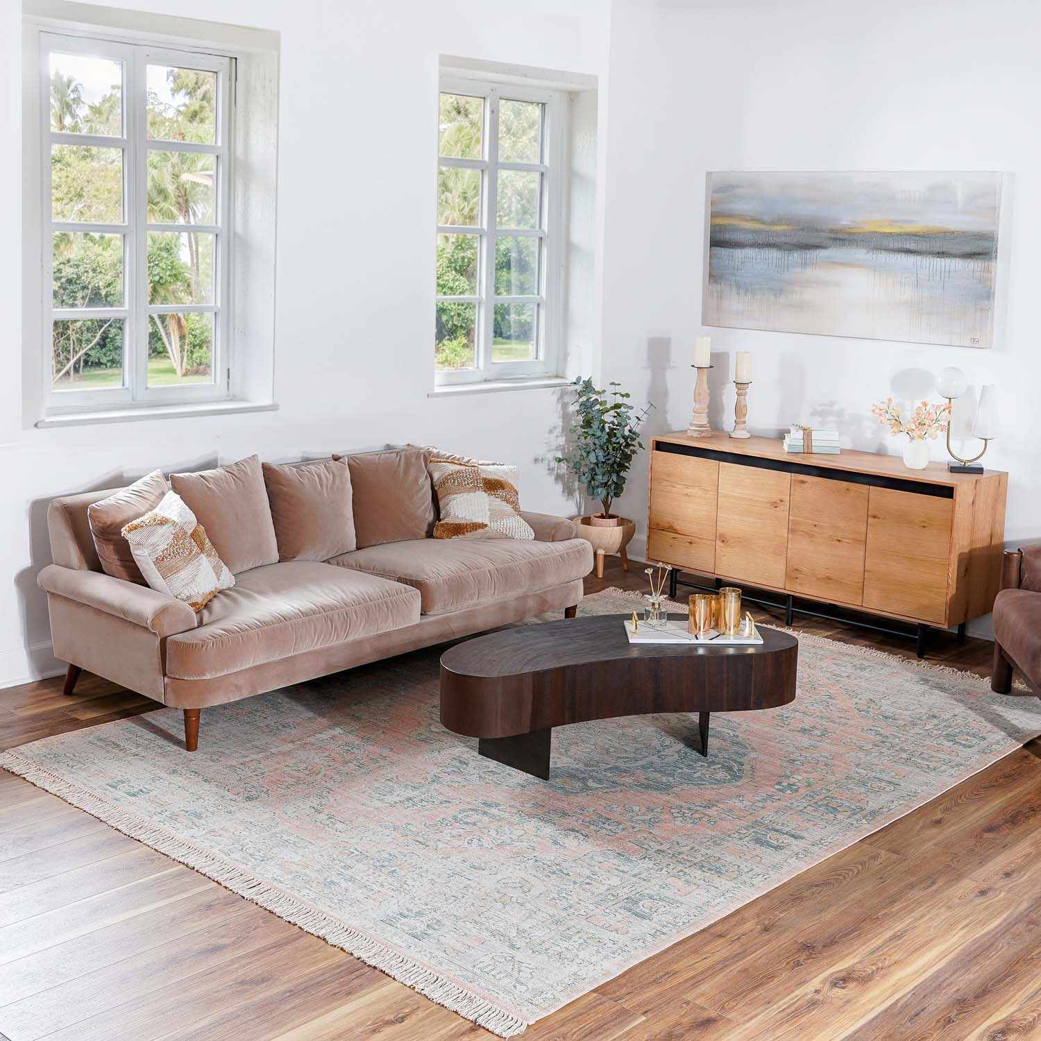 Adamstown Handmade Cotton-blend Rug - Clearance - Image 2