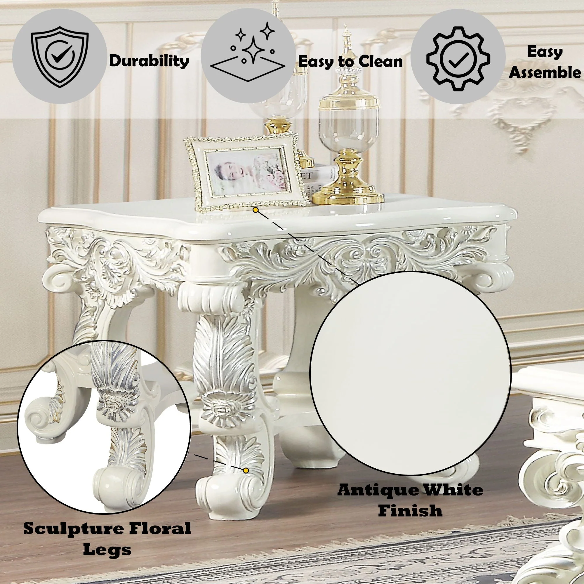 Adara - Table, Elegant Design - Image 5
