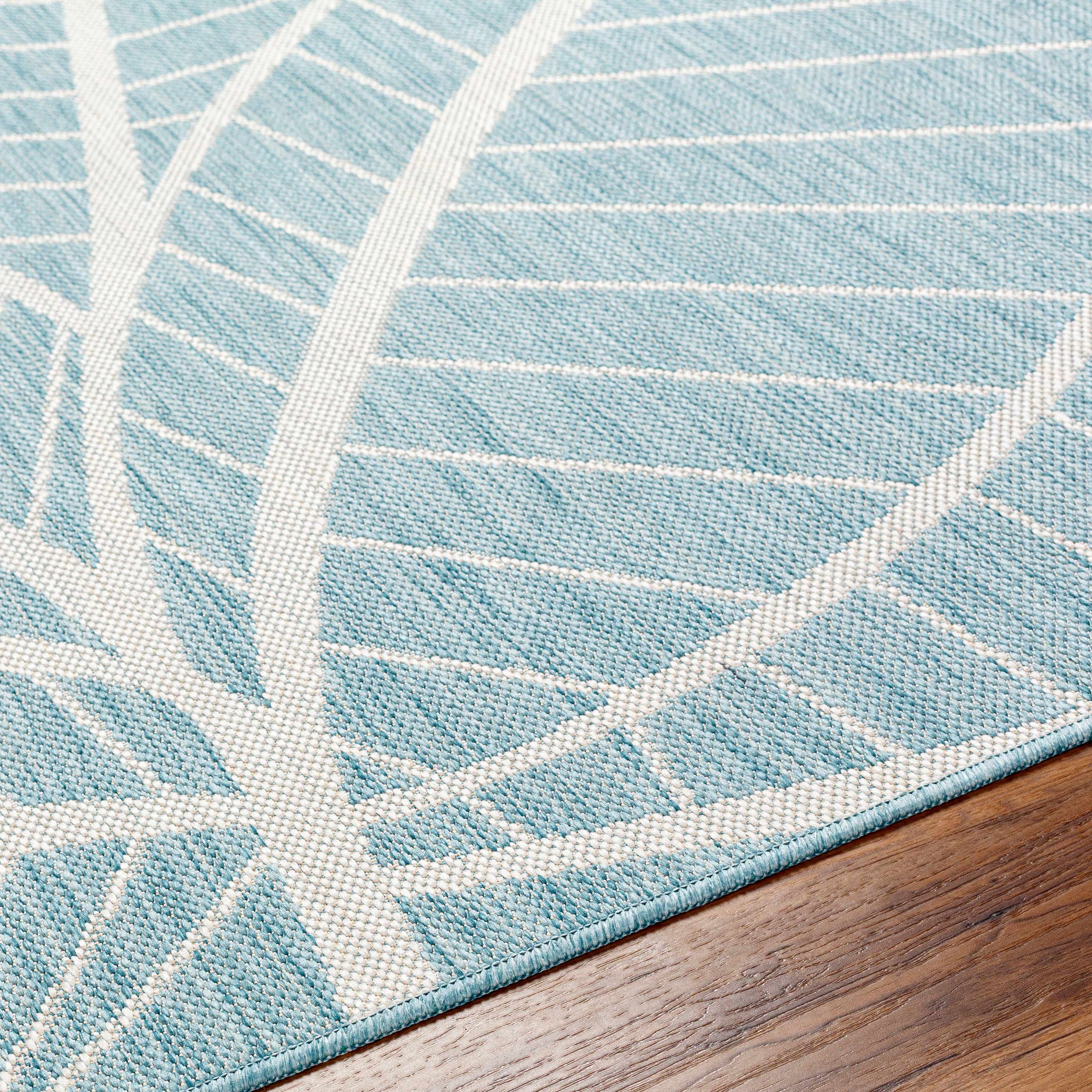 Addie Blue Area Rug - Clearance - Image 9