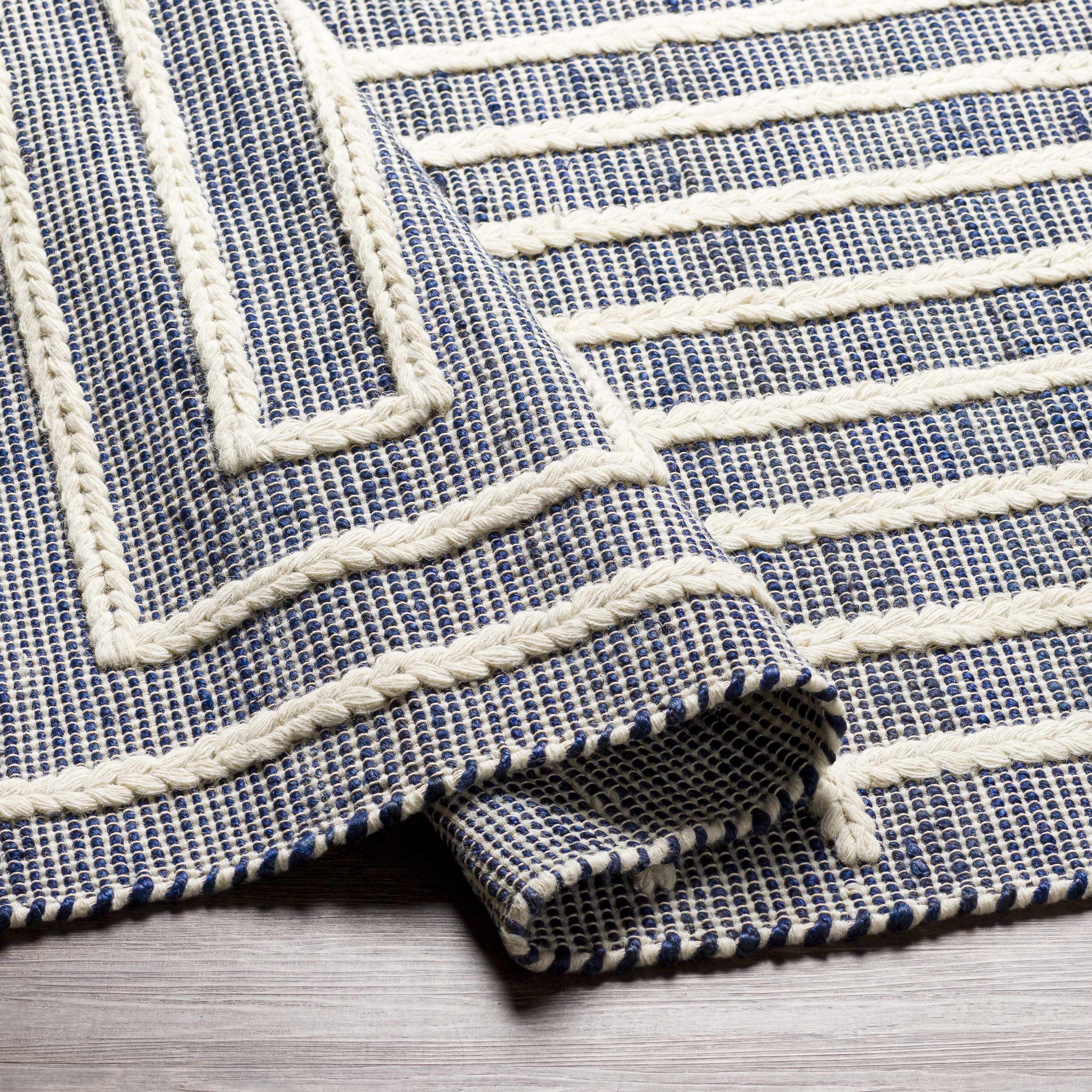 Aditya Tasseled Jute&Wool Carpet - Clearance - Image 8
