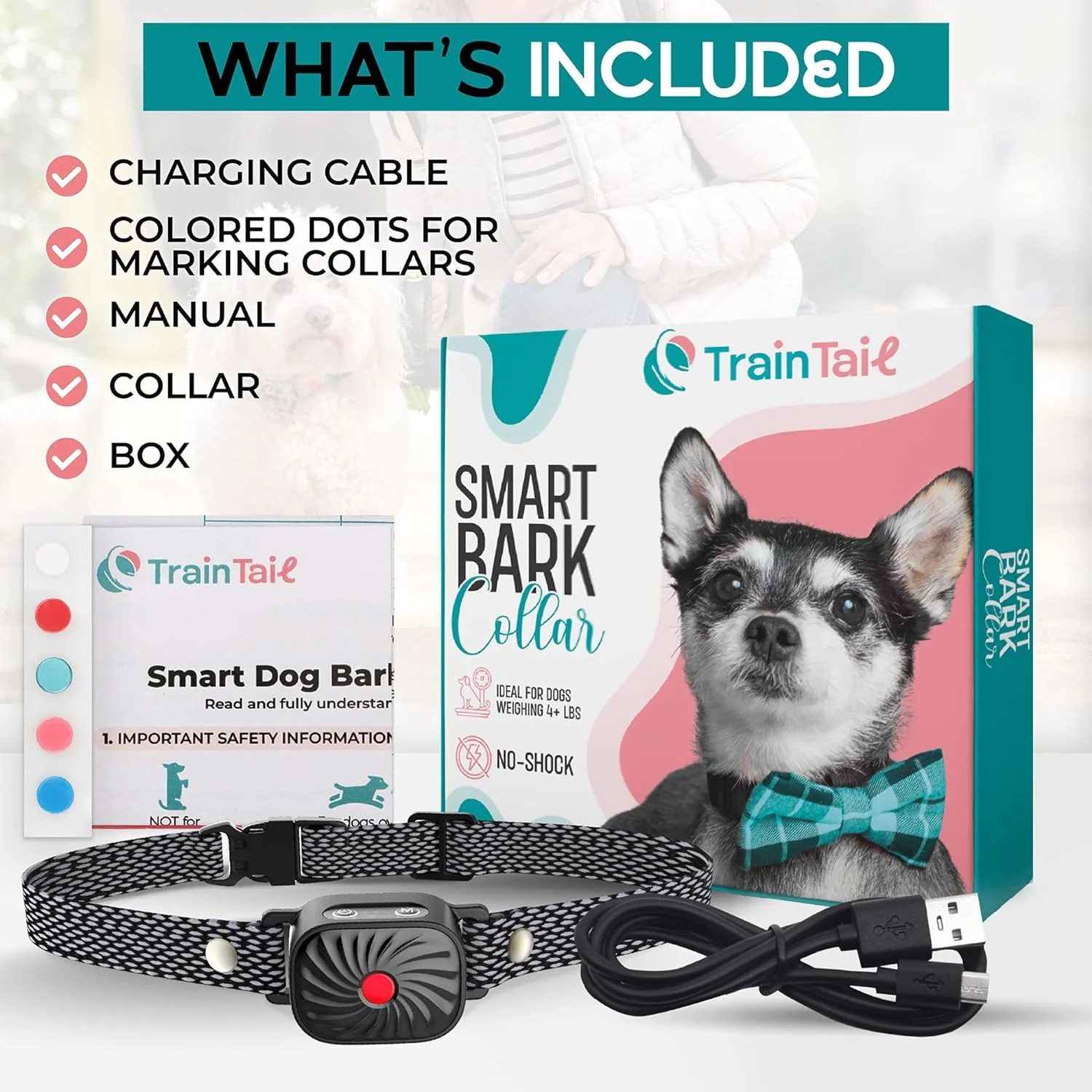 Adjustable Anti Bark Dog Collar Training Collar with Safe Stimulation - Image 7