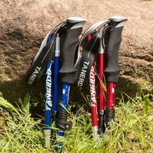 Adjustable Foldable Hiking Poles 110–135cm Trekking Sticks - Image 2