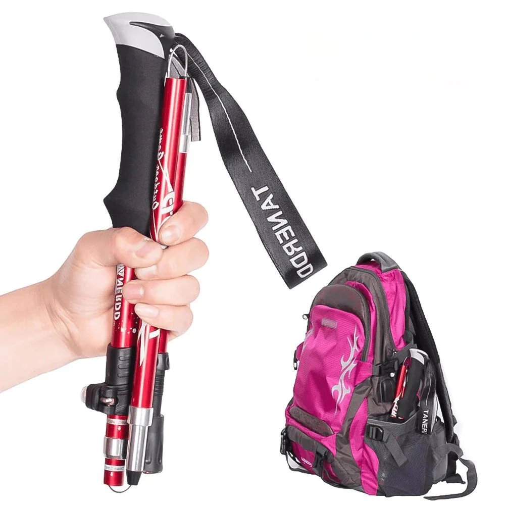 Adjustable Foldable Hiking Poles 110–135cm Trekking Sticks - Image 9