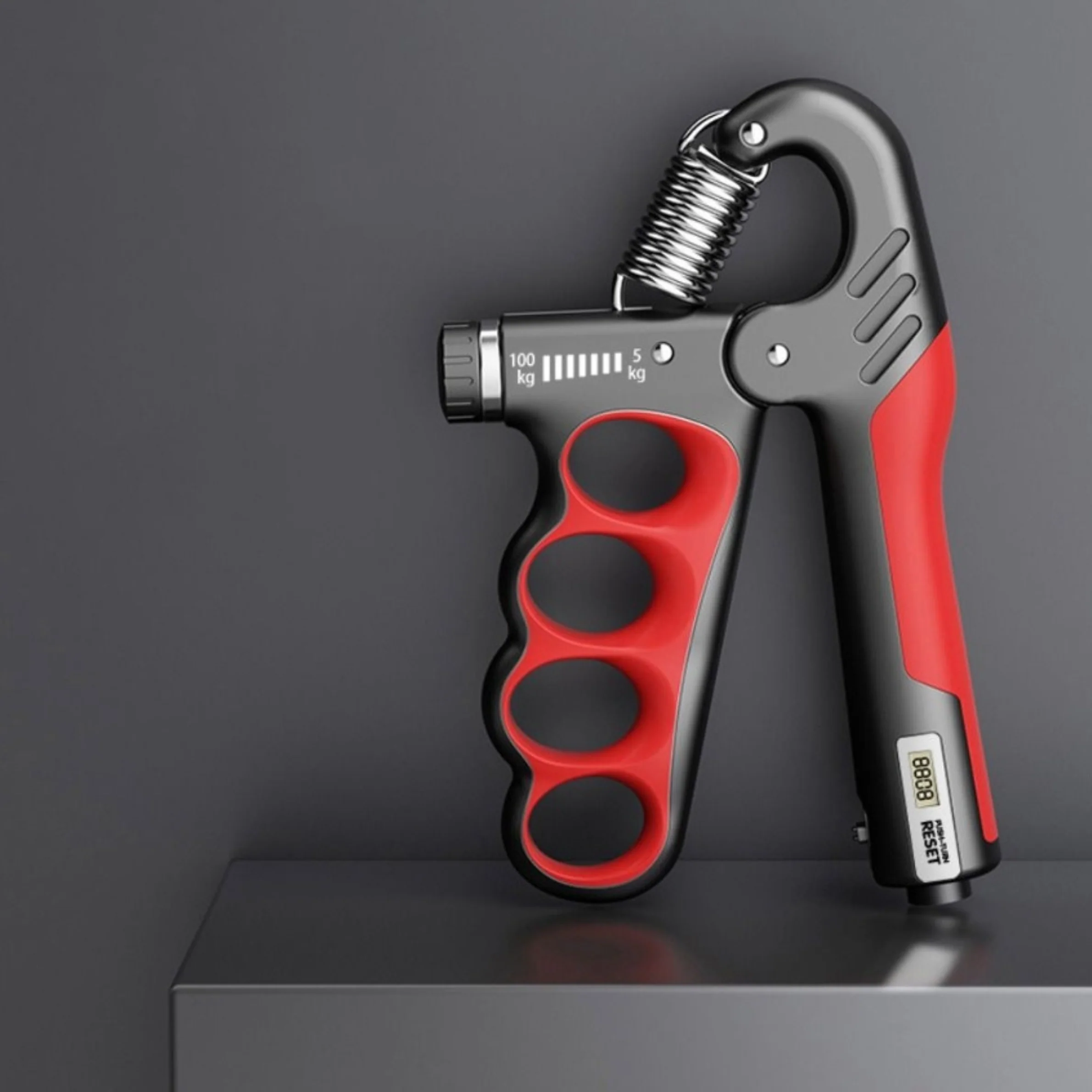 Adjustable Grip Strengthener with Digital Counter Hand Rehab Trainer - Image 9