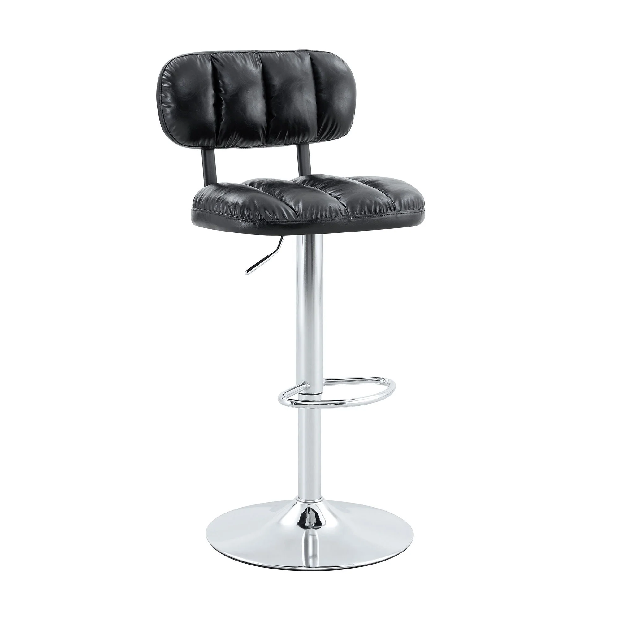 Adjustable Height Bar Stools With Footrest For Kitchen Island (Set of 2) - Image 2