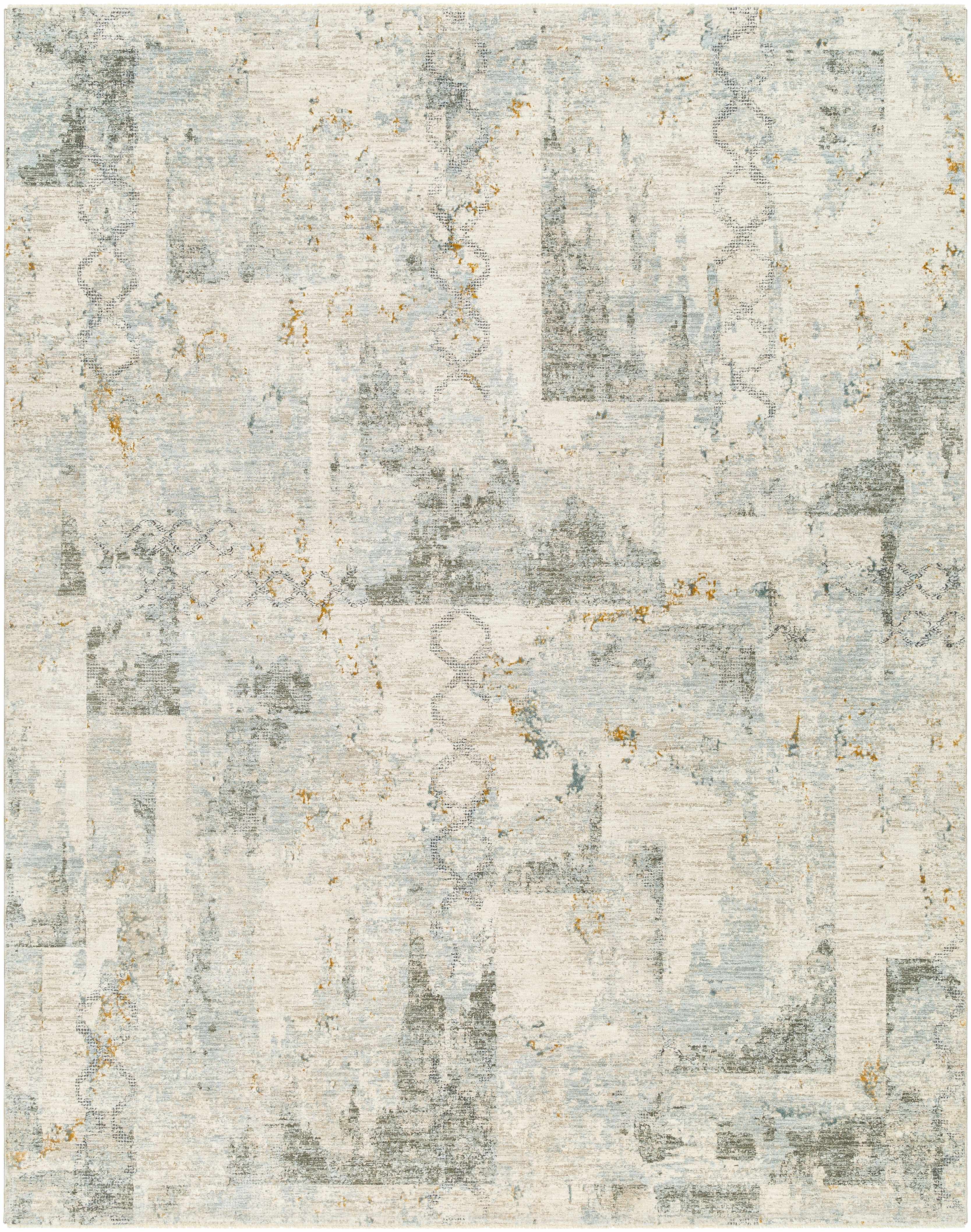Adlai Textured Rug with Fringes - Image 3