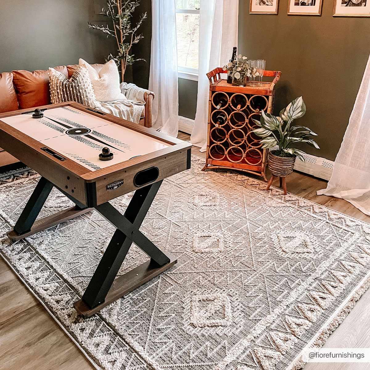 Agoo High-Low Pile Rustic Rug - Image 15