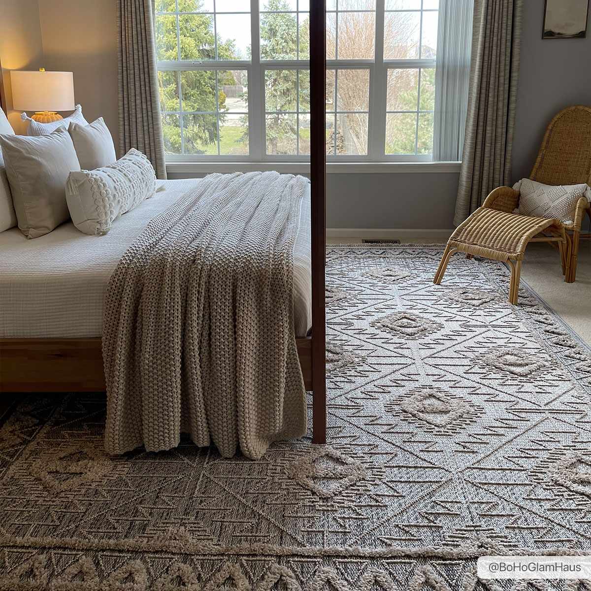 Agoo High-Low Pile Rustic Rug - Image 6