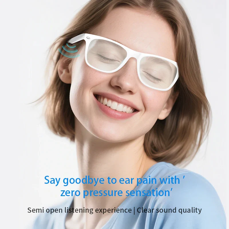AI Smart Glasses Bluetooth Translation Sunglasses Call Headphones UV Protection - Image 4