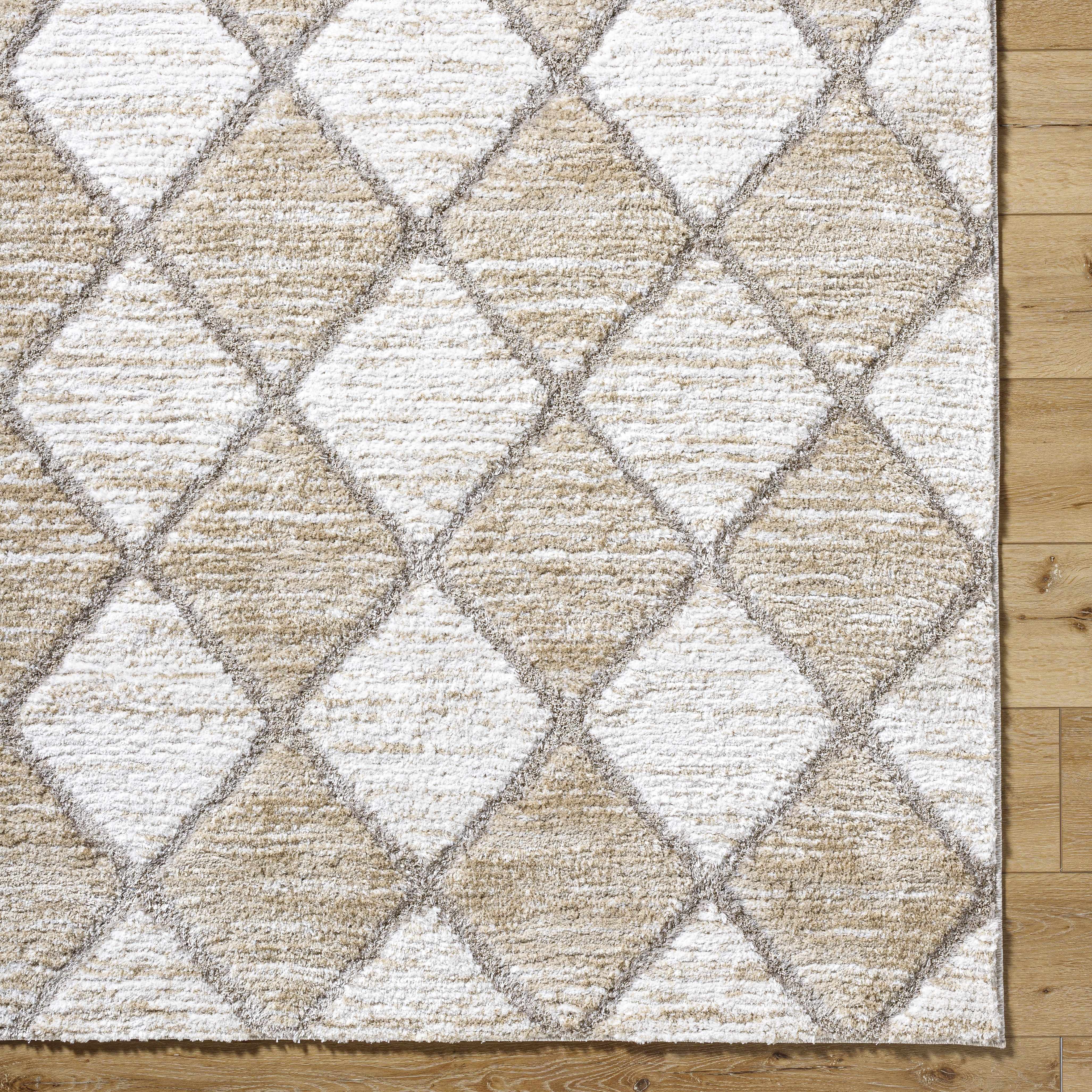 Aideen Cream Shag Area Rug - Clearance - Image 6