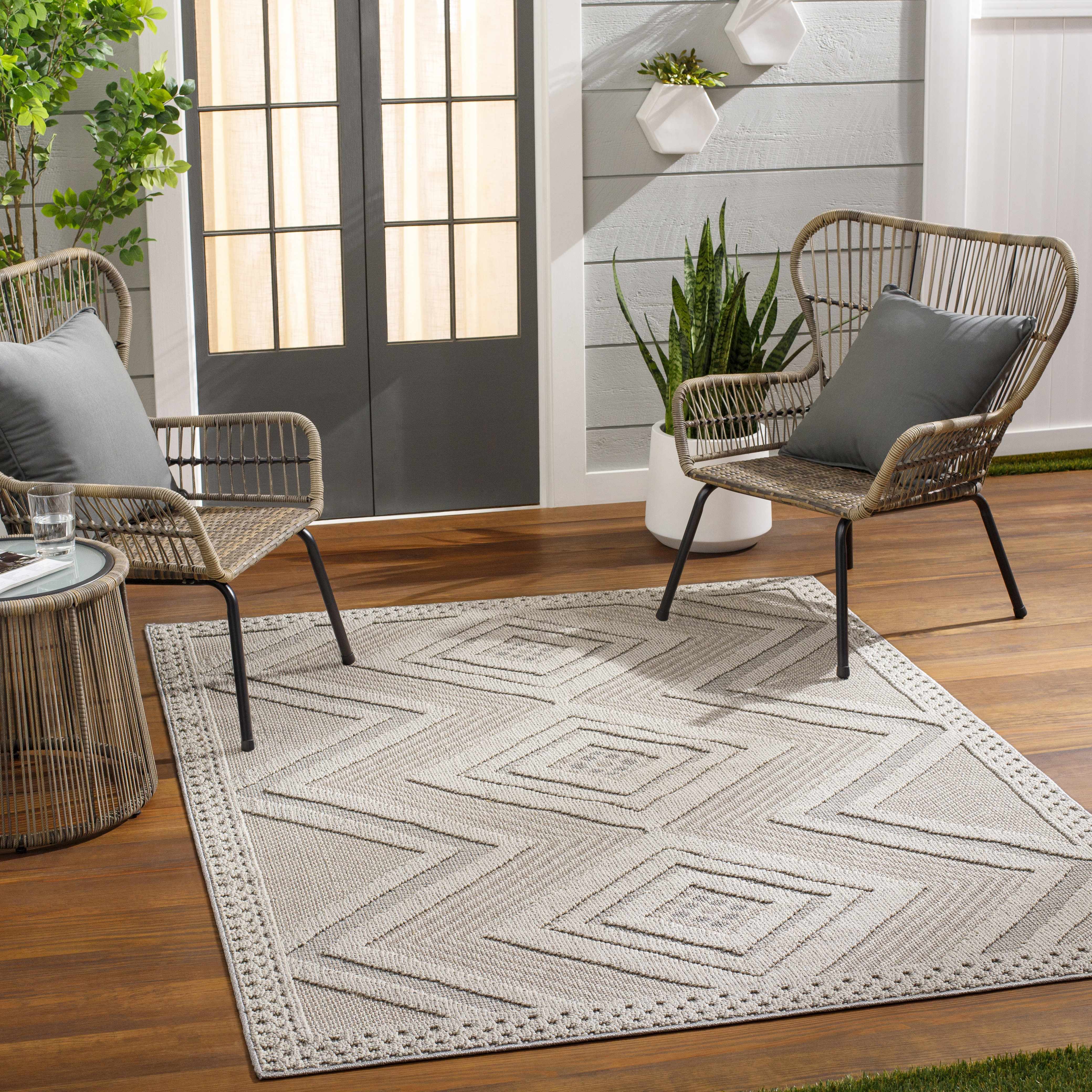 Aimee Natural Gray Area Rug - Clearance - Image 2