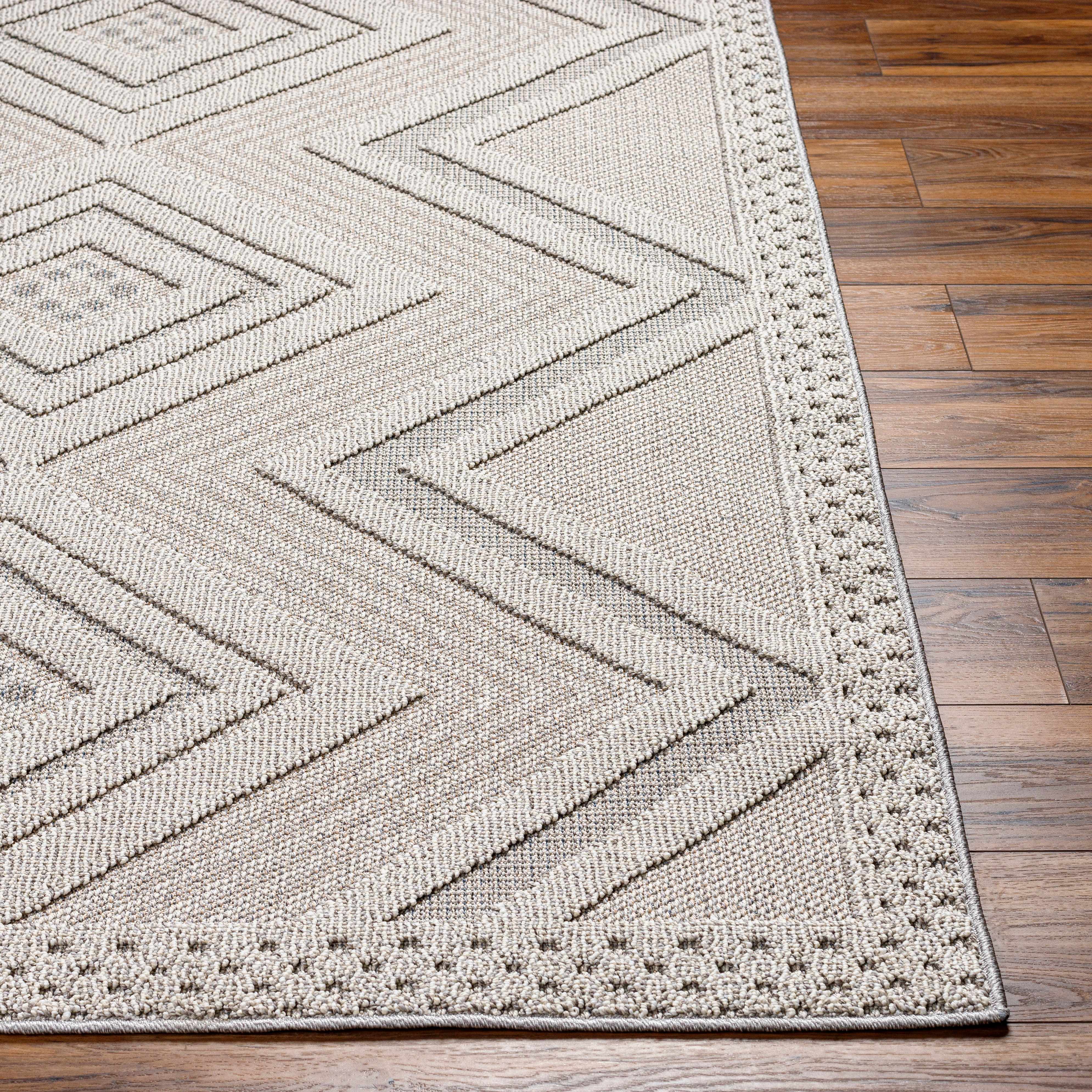 Aimee Natural Gray Area Rug - Clearance - Image 3