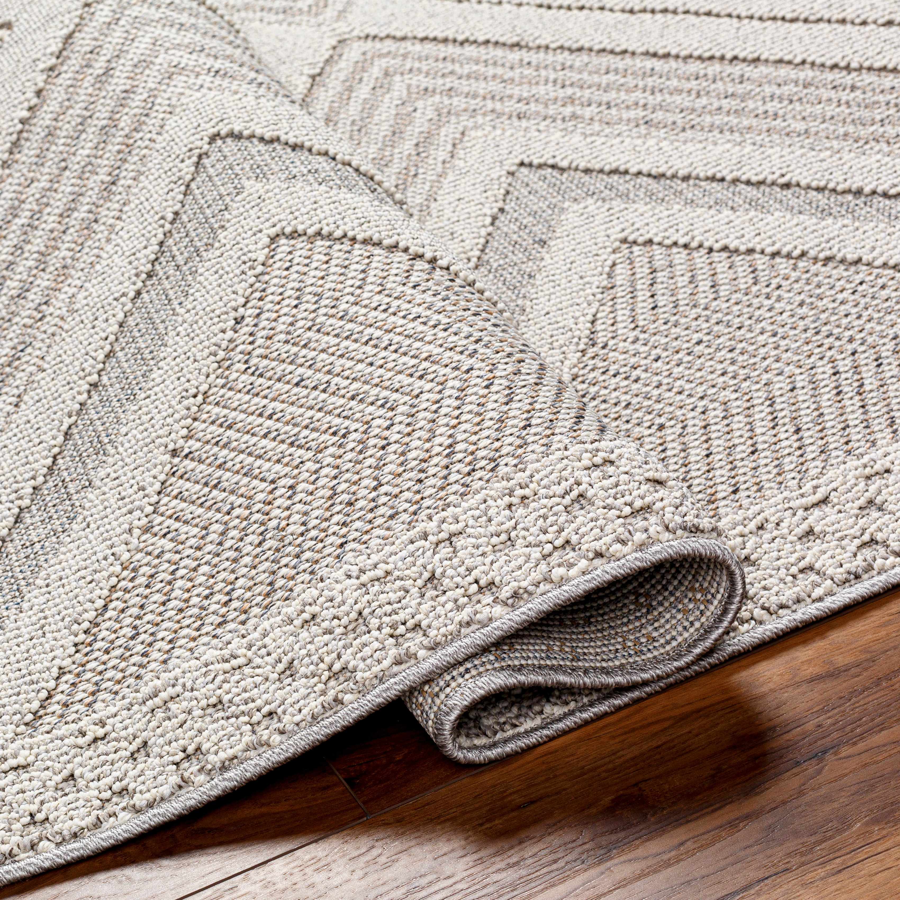 Aimee Natural Gray Area Rug - Clearance - Image 5