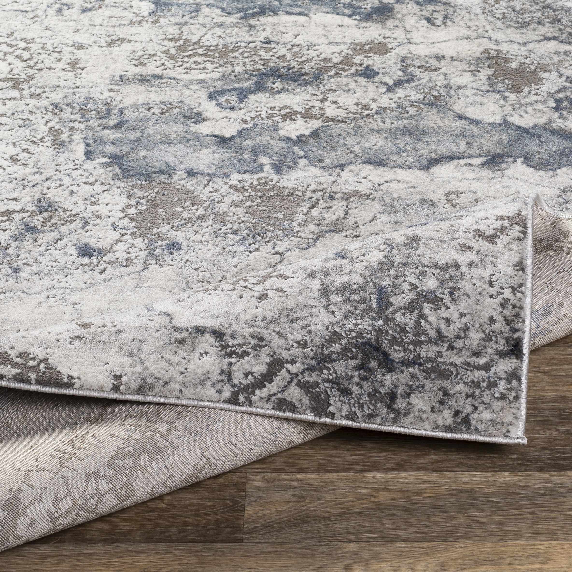 Ainslie Gray Marble Rug - Image 7