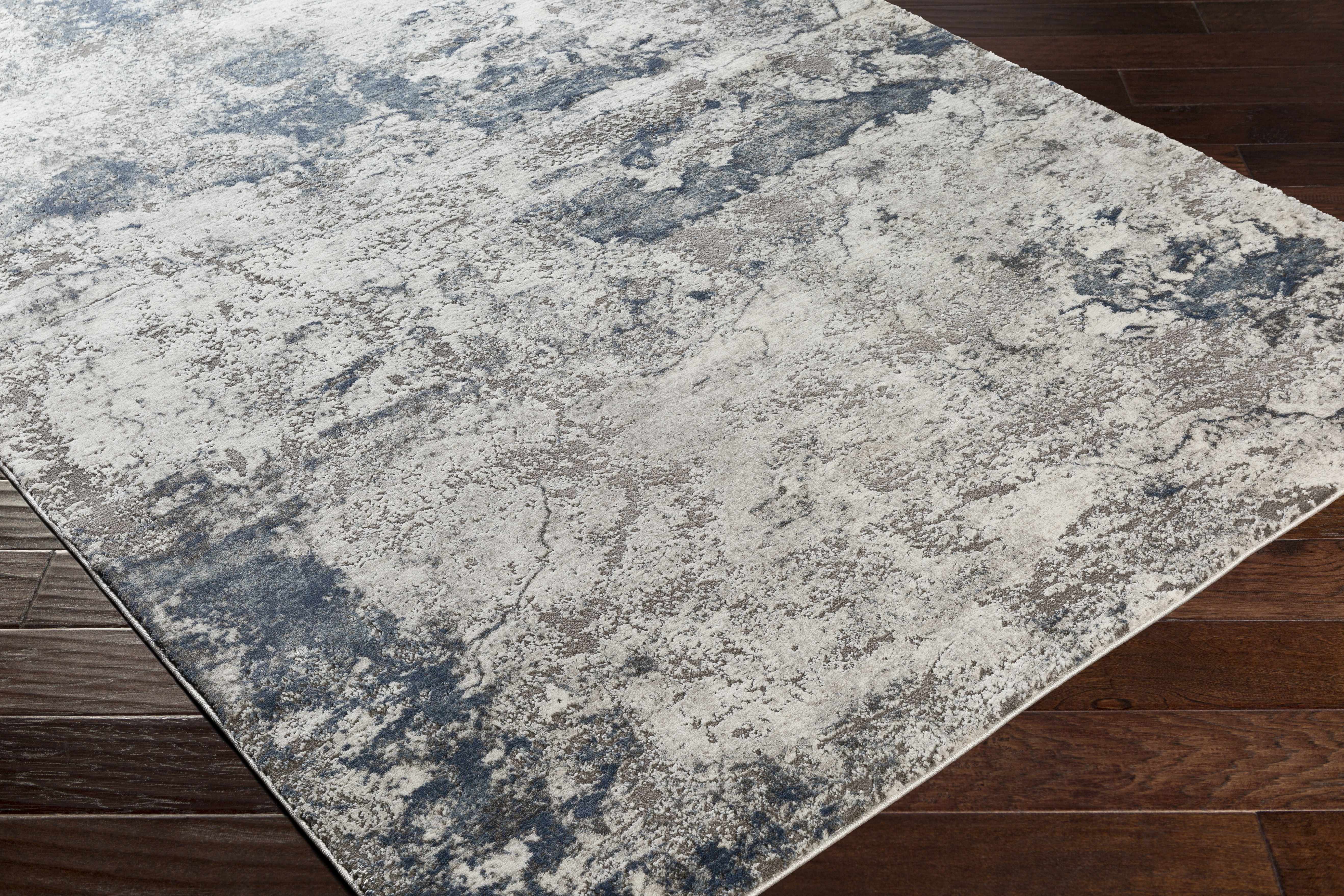 Ainslie Gray Marble Rug - Image 8
