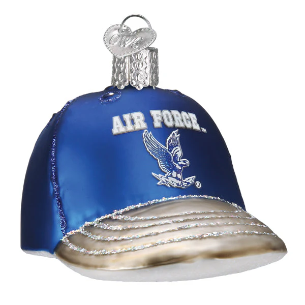 Air Force Baseball Cap Ornament - Image 3