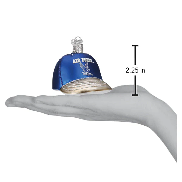 Air Force Baseball Cap Ornament - Image 4