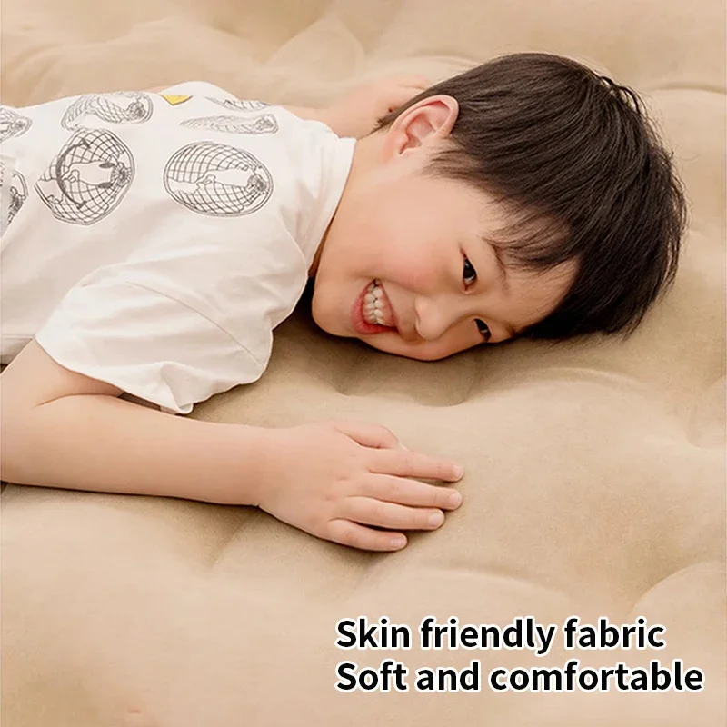 Air Mattress with Built-In Pump Self-Inflating Double Sleeping Pad for Camping Indoors - Image 2