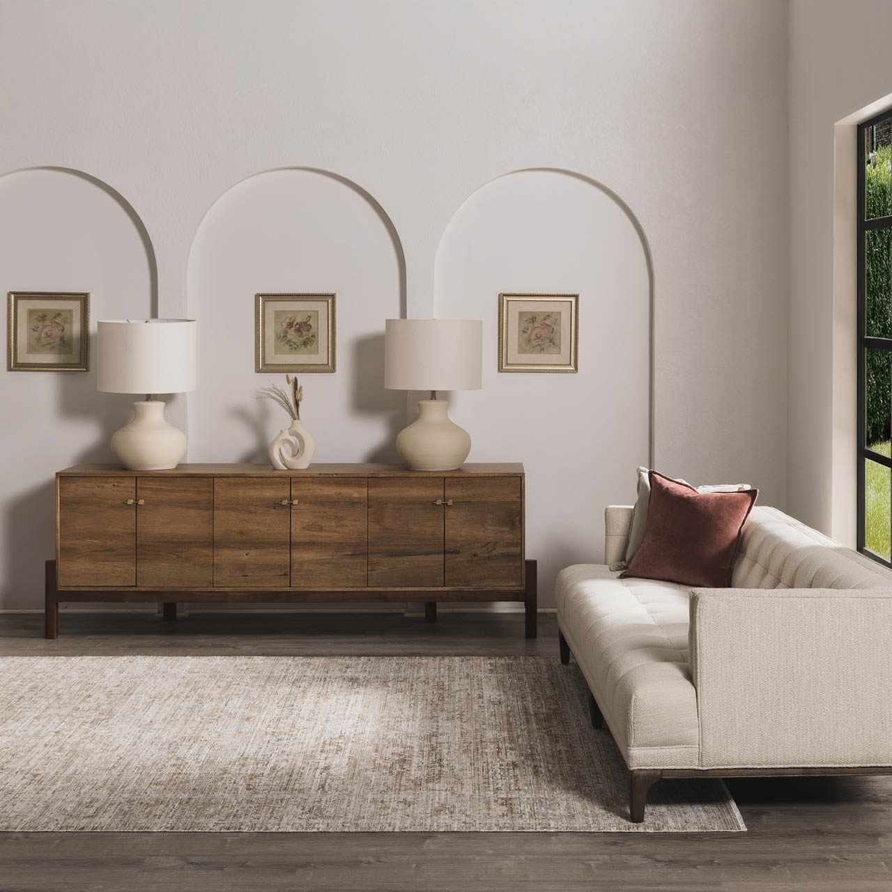 Aistys Washable Area Rug - Image 9
