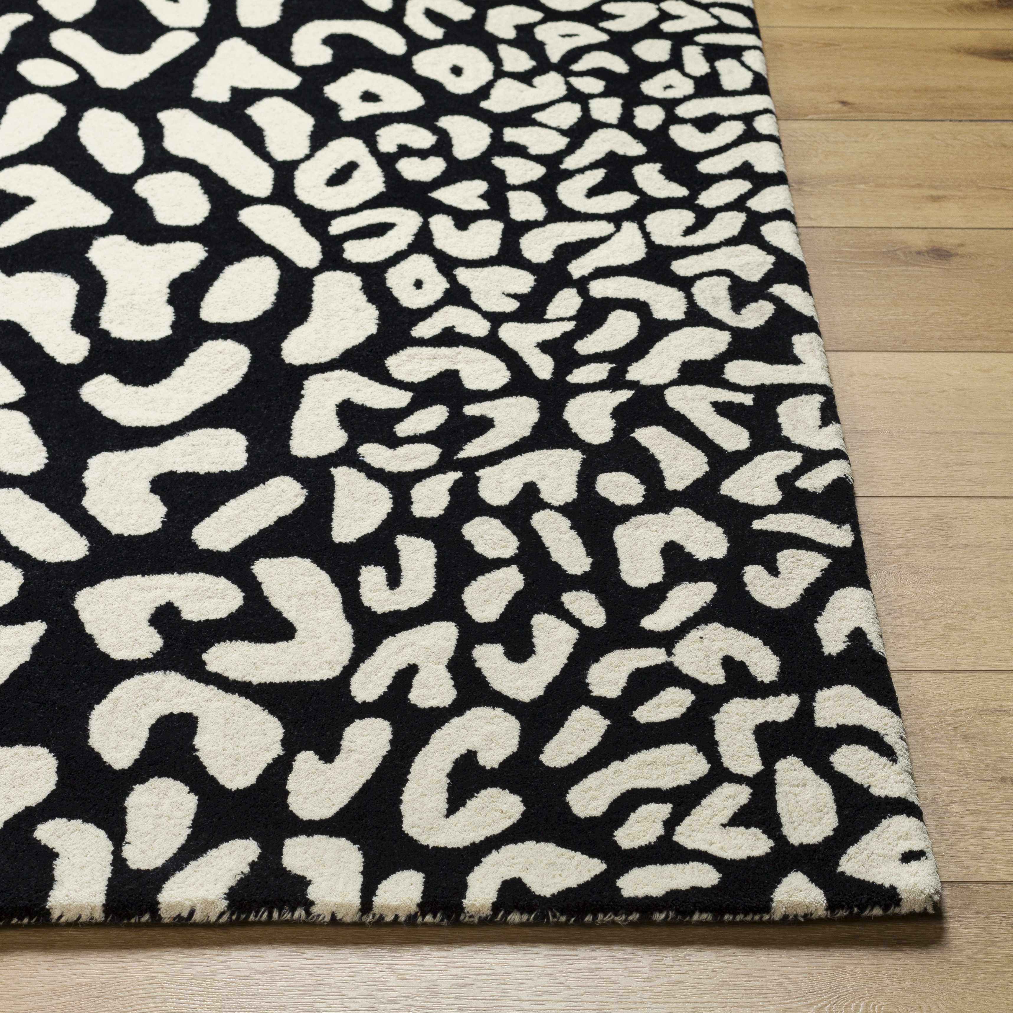 Akeem Leopard Print Area Rug - Clearance - Image 5
