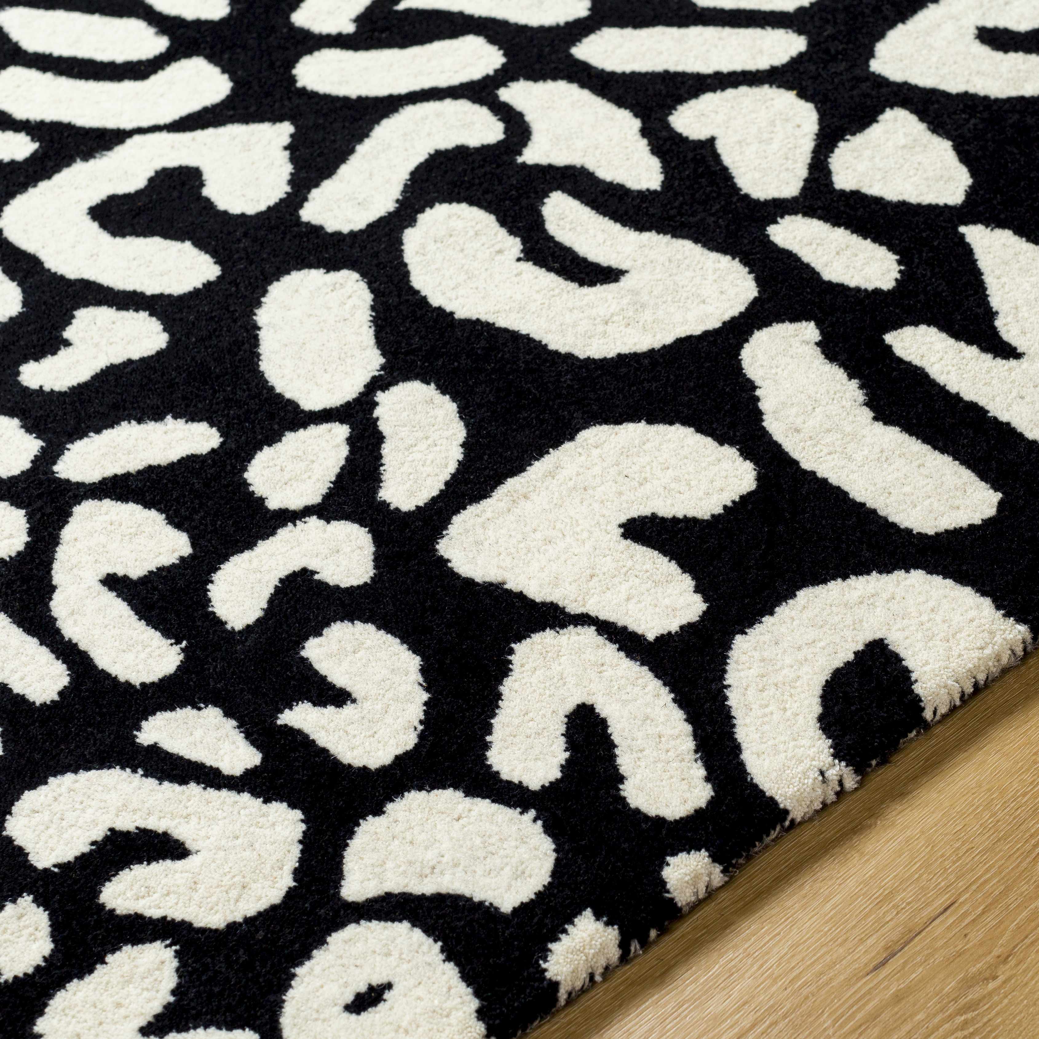 Akeem Leopard Print Area Rug - Clearance - Image 7