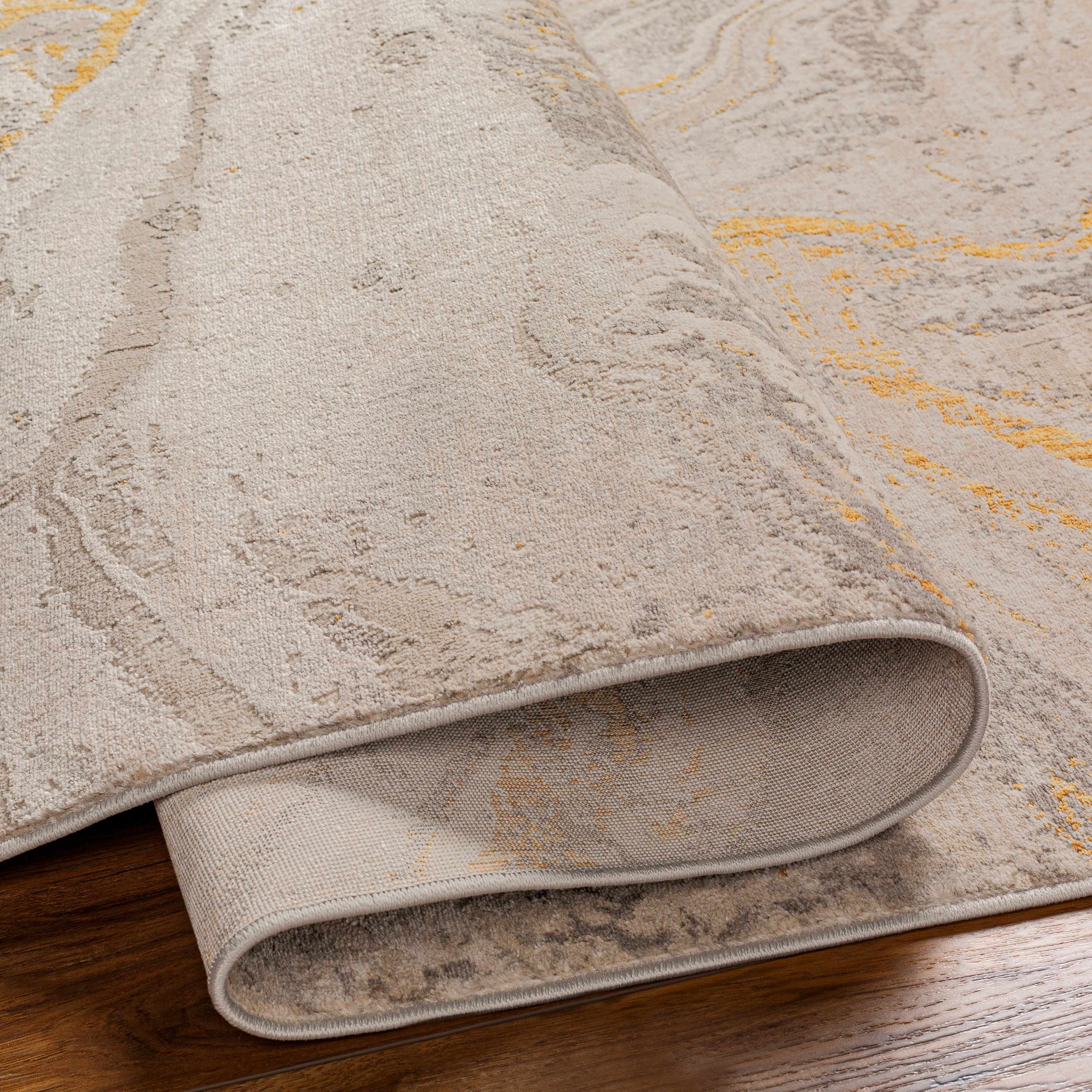 Akins Beige Marble Rug - Clearance - Image 5
