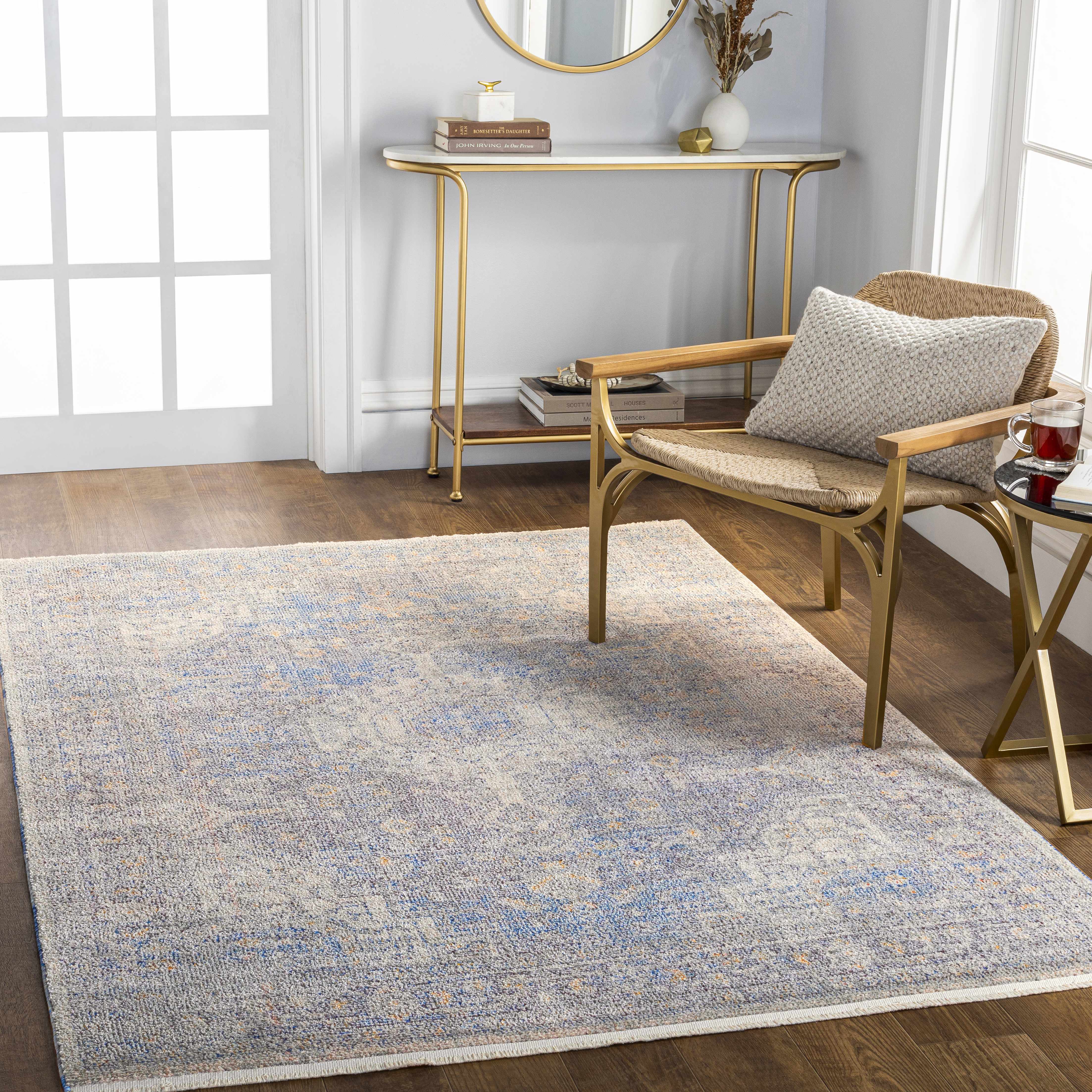 Akio Blue Area Rug - Clearance - Image 2
