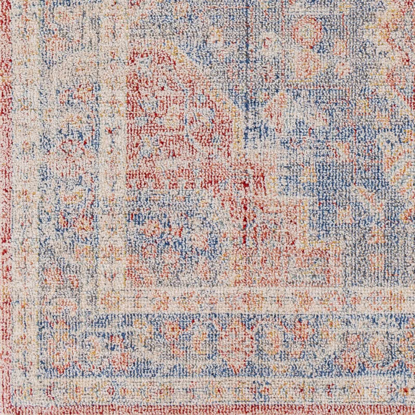 Akio Red & Blue Area Rug - Clearance - Image 3