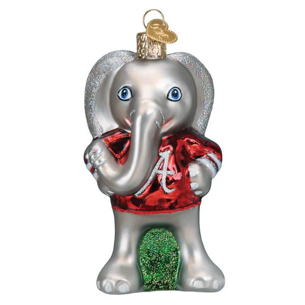 Alabama Big Al Ornament by Old World Christmas - Image 3