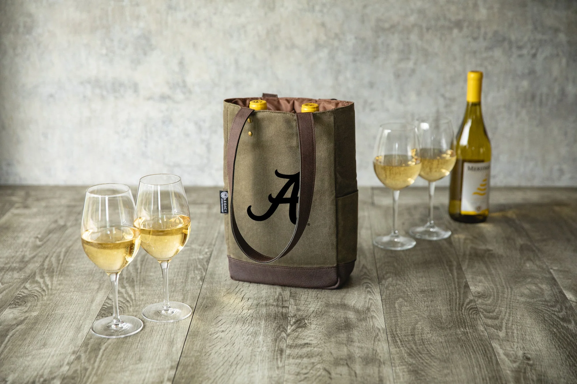 Alabama Crimson Tide - 2 Bottle Insulated Wine Cooler Bag - Image 2