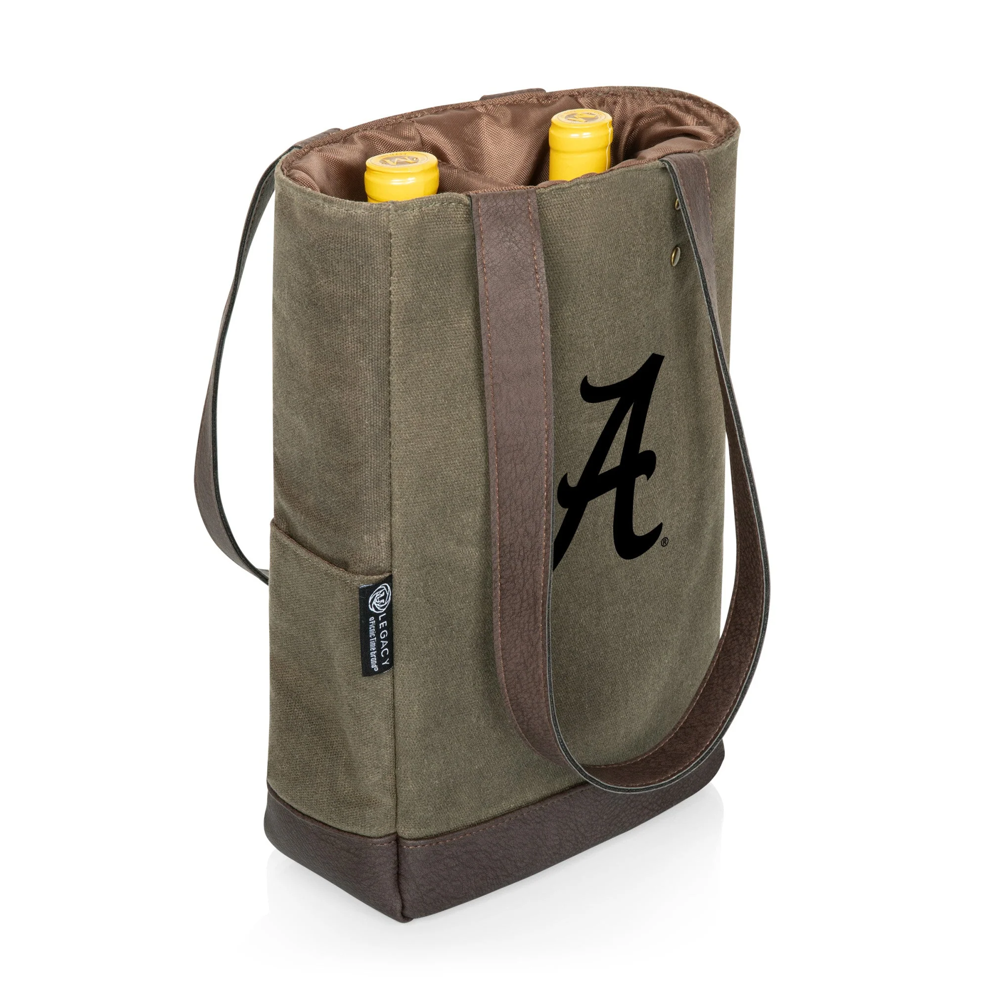 Alabama Crimson Tide - 2 Bottle Insulated Wine Cooler Bag - Image 3